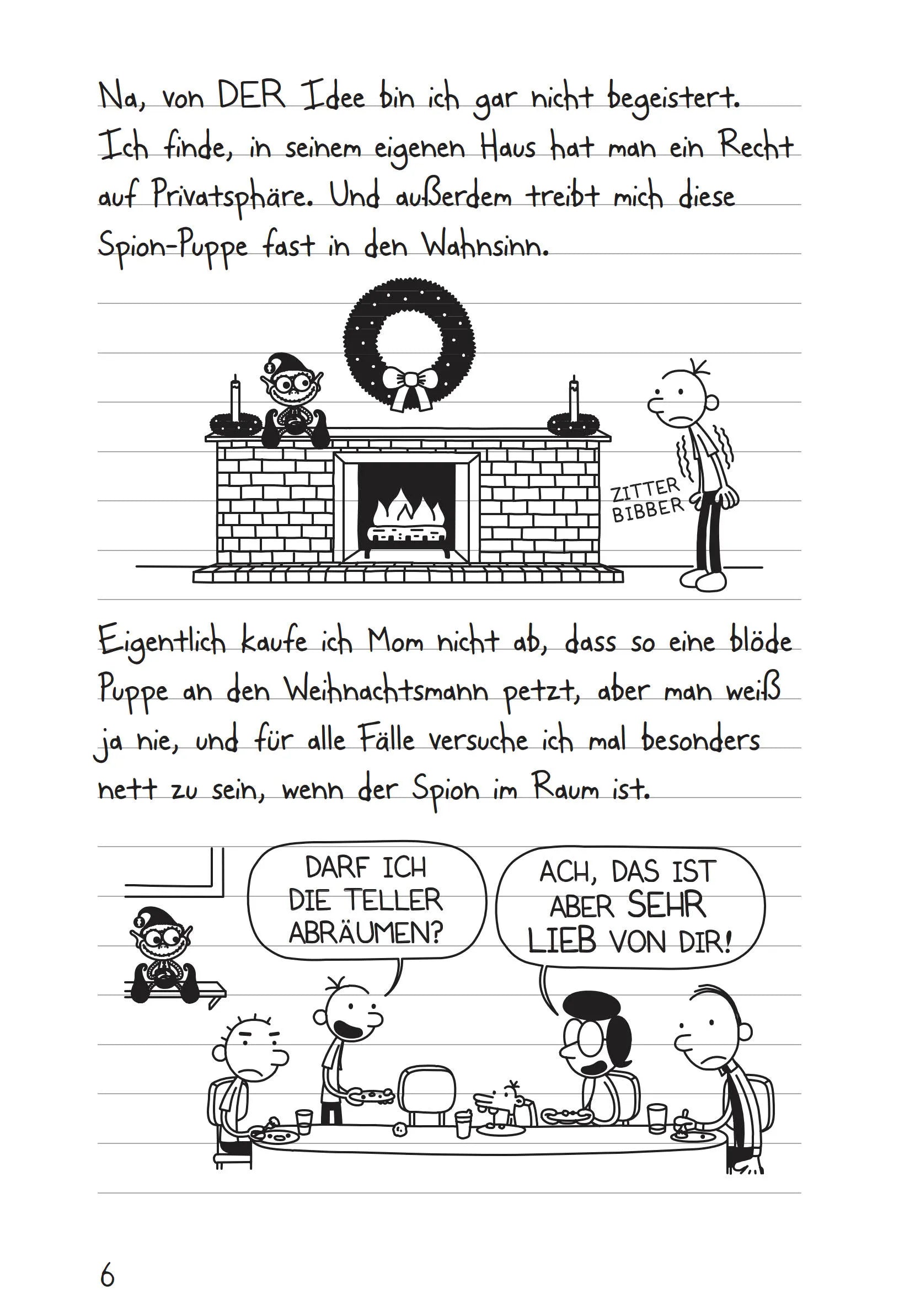 Detailansicht: Gregs Tagebuch 6 - Keine Panik! (Hardcover)