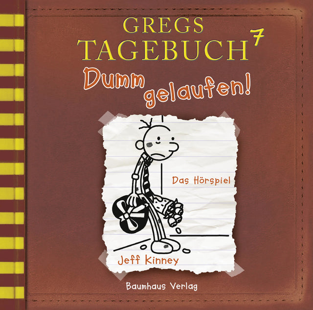Buchcover von 'Gregs Tagebuch 7 - Dumm gelaufen!' - Hörbuch (CD) von Jeff Kinney
