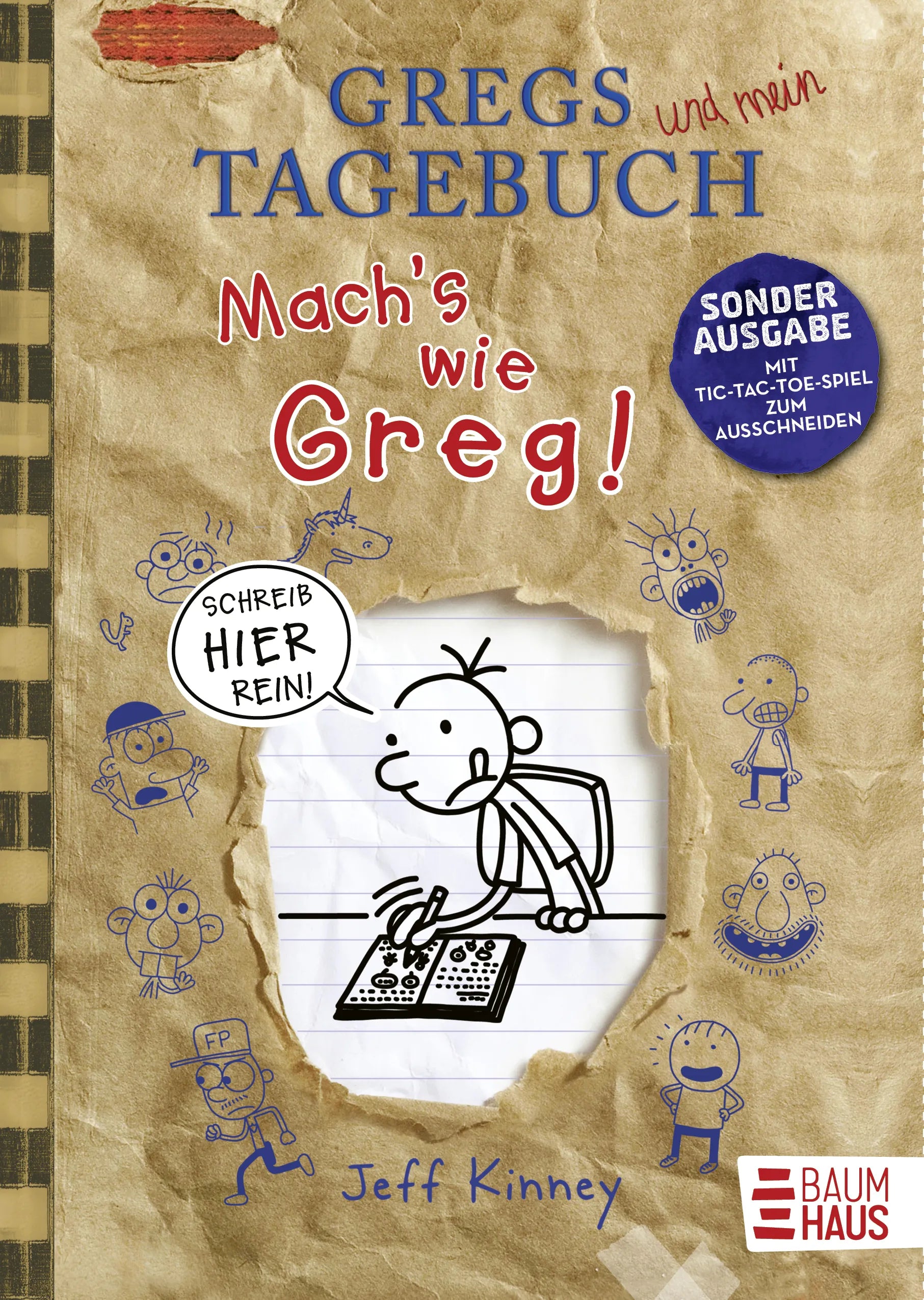 Buchcover von 'Gregs Tagebuch - Mach's wie Greg!' - Paperback von Jeff Kinney