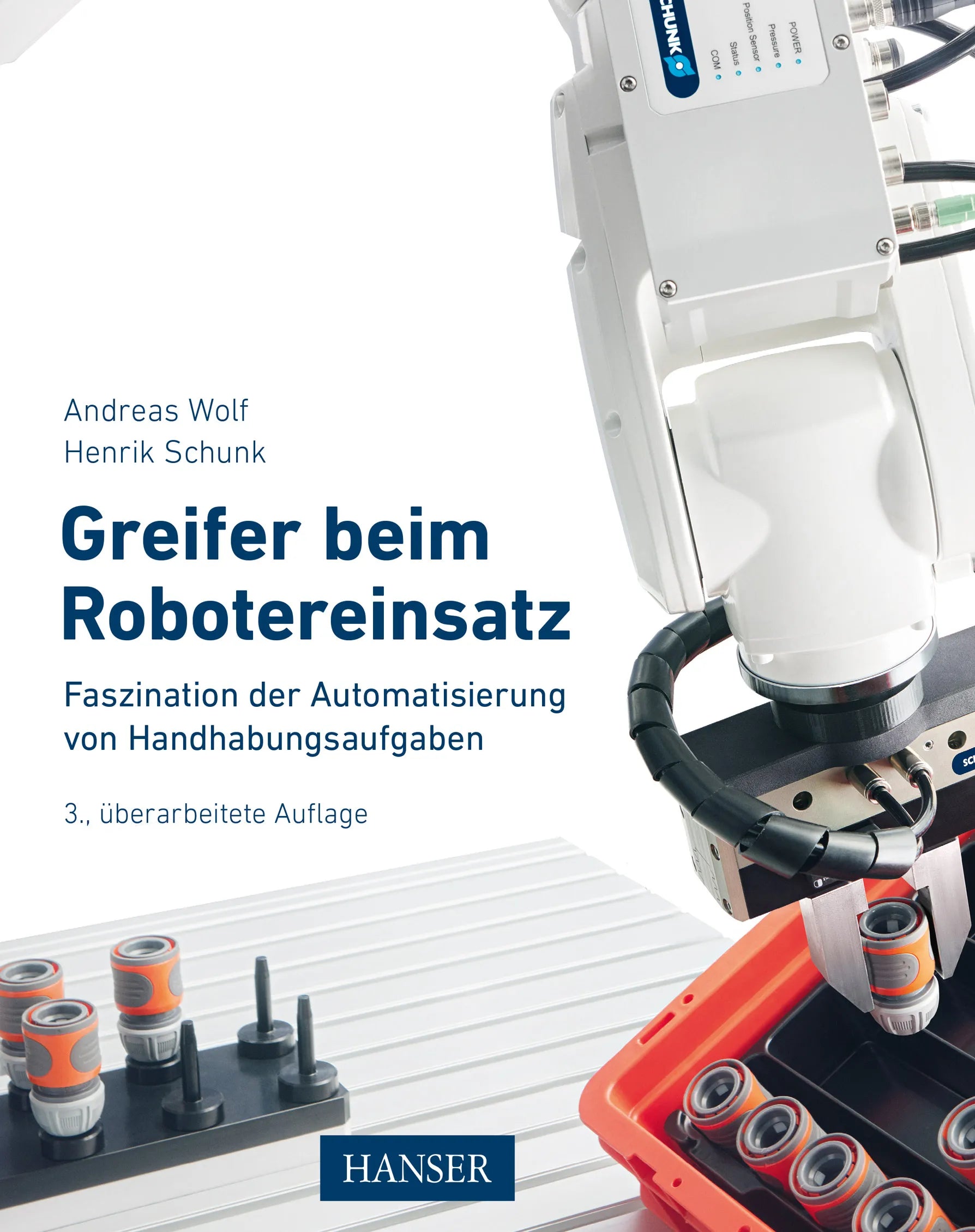 Cover: Greifer beim Robotereinsatz (E-Book) von Andreas Wolf