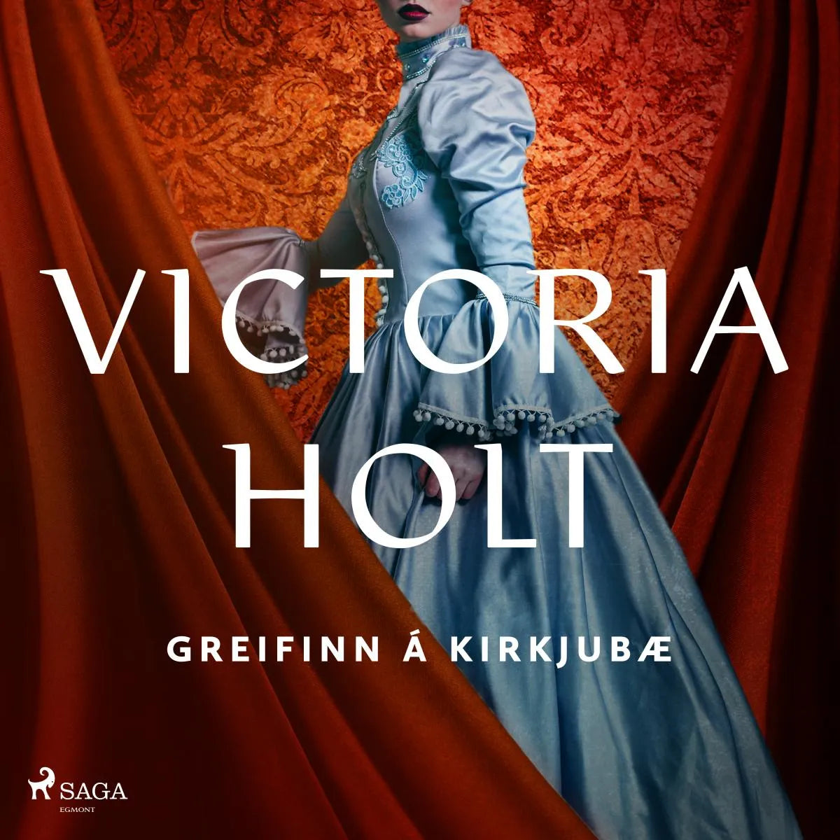 Cover: Greifinn á Kirkjubæ (Hörbuch Download) von Victoria Holt