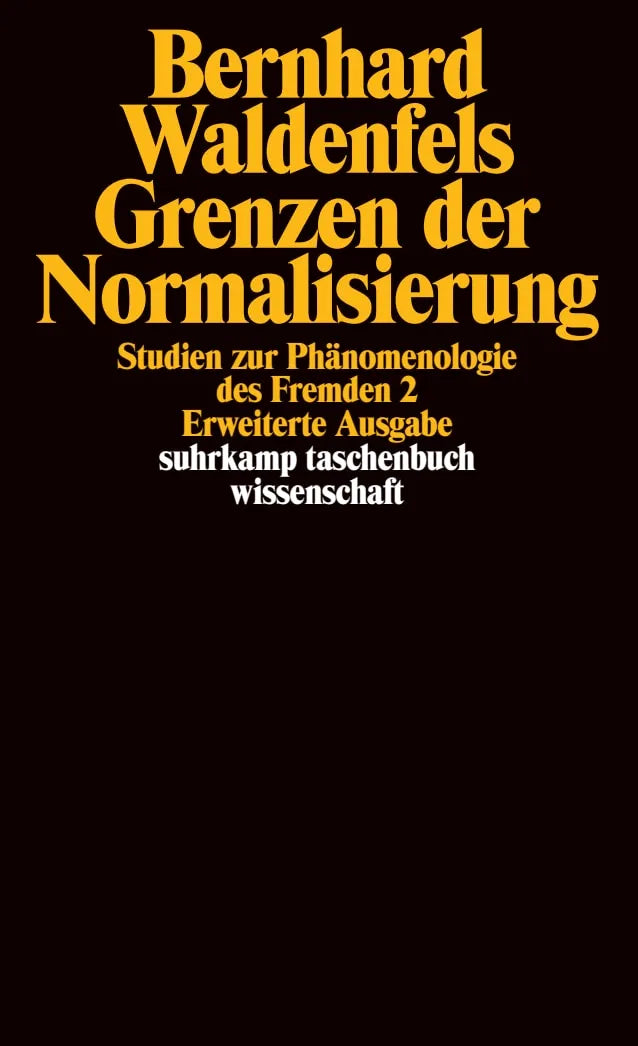 Buchcover von 'Grenzen der Normalisierung' - Taschenbuch von Bernhard Waldenfels