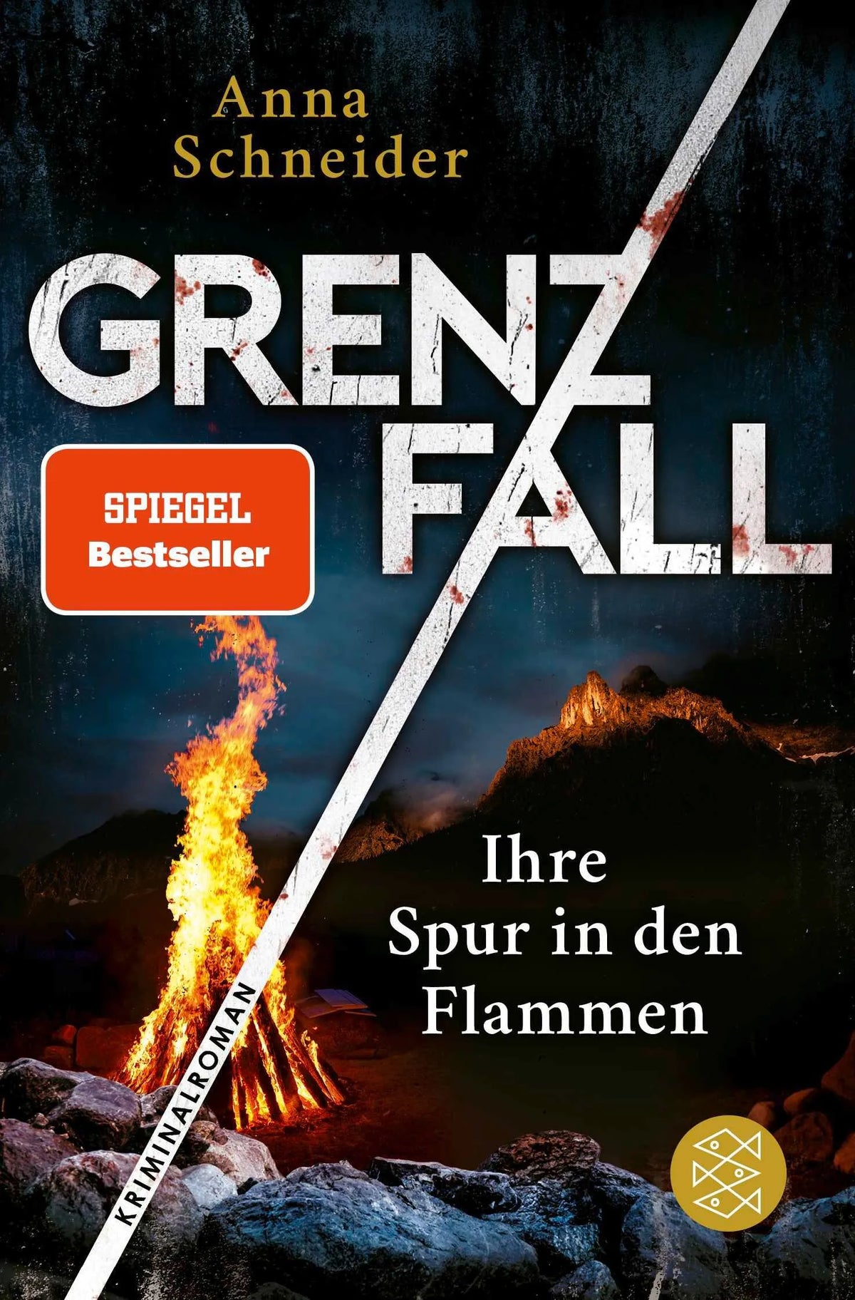 Cover: Grenzfall – Ihre Spur in den Flammen (Taschenbuch) von Anna Schneider