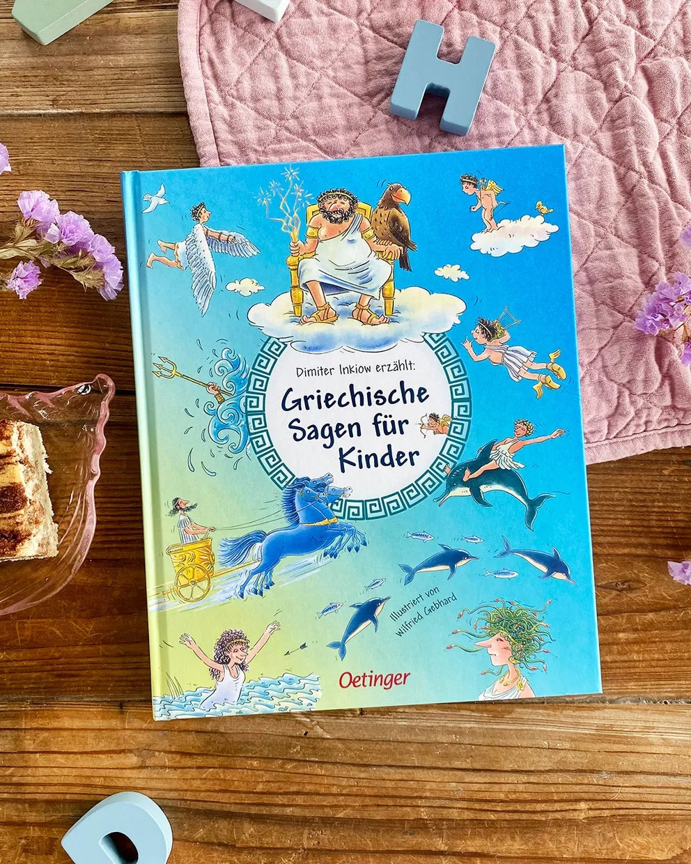 Produktansicht: Griechische Sagen für Kinder (Gebundene Ausgabe)