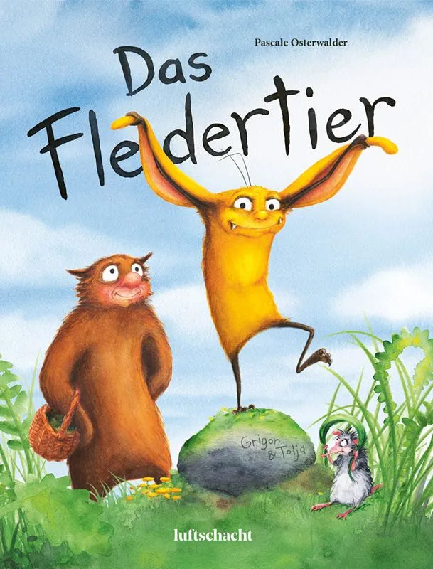 Cover: Grigor & Tolja – Das Fledertier (Hardcover) von Pascale Osterwalder