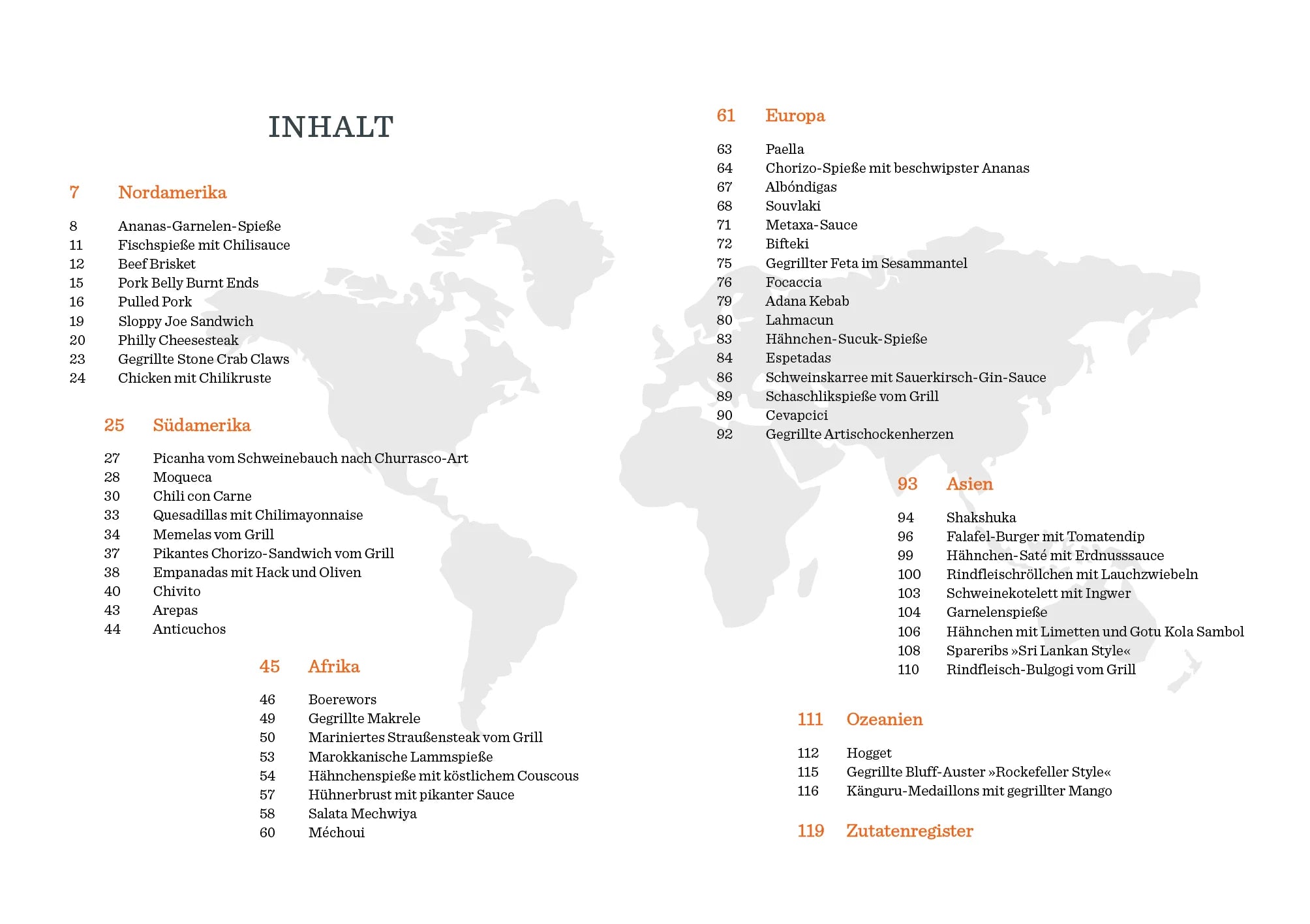Innenansicht von 'Grillen mit dem Gasgrill – Rezepte aus aller Welt' - Taschenbuch