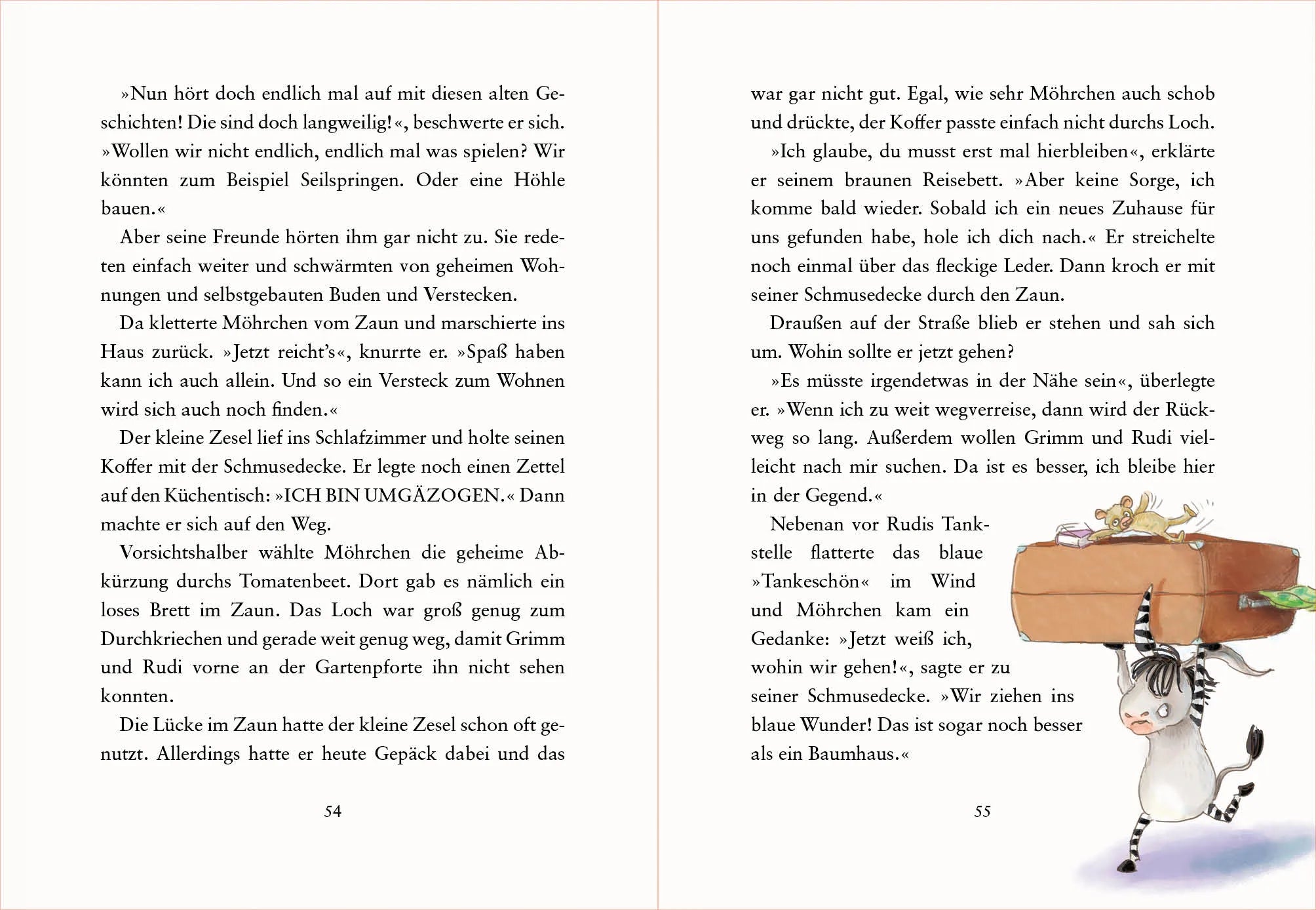 Detailansicht: Grimm und Möhrchen – Besuch von Tante Camembert (Hardcover)