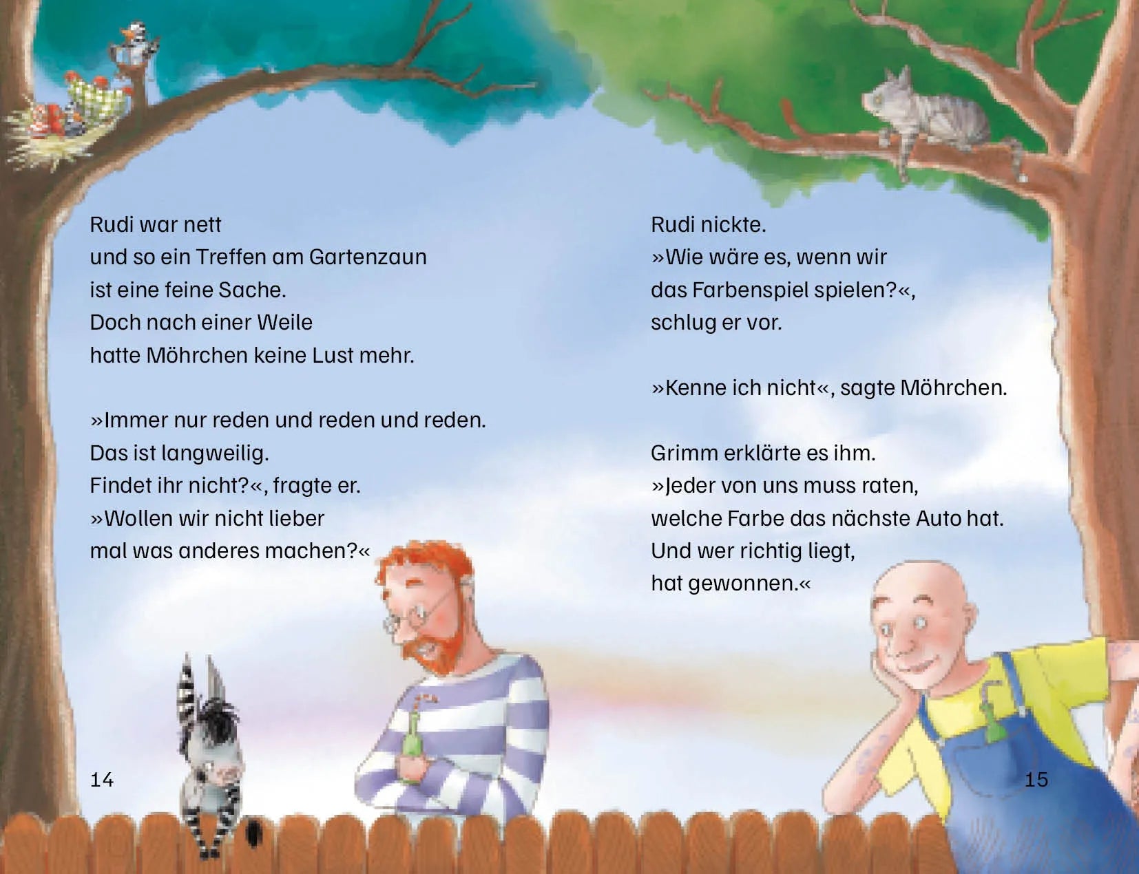 Produktansicht: Grimm und Möhrchen düsen los (Gebundene Ausgabe)