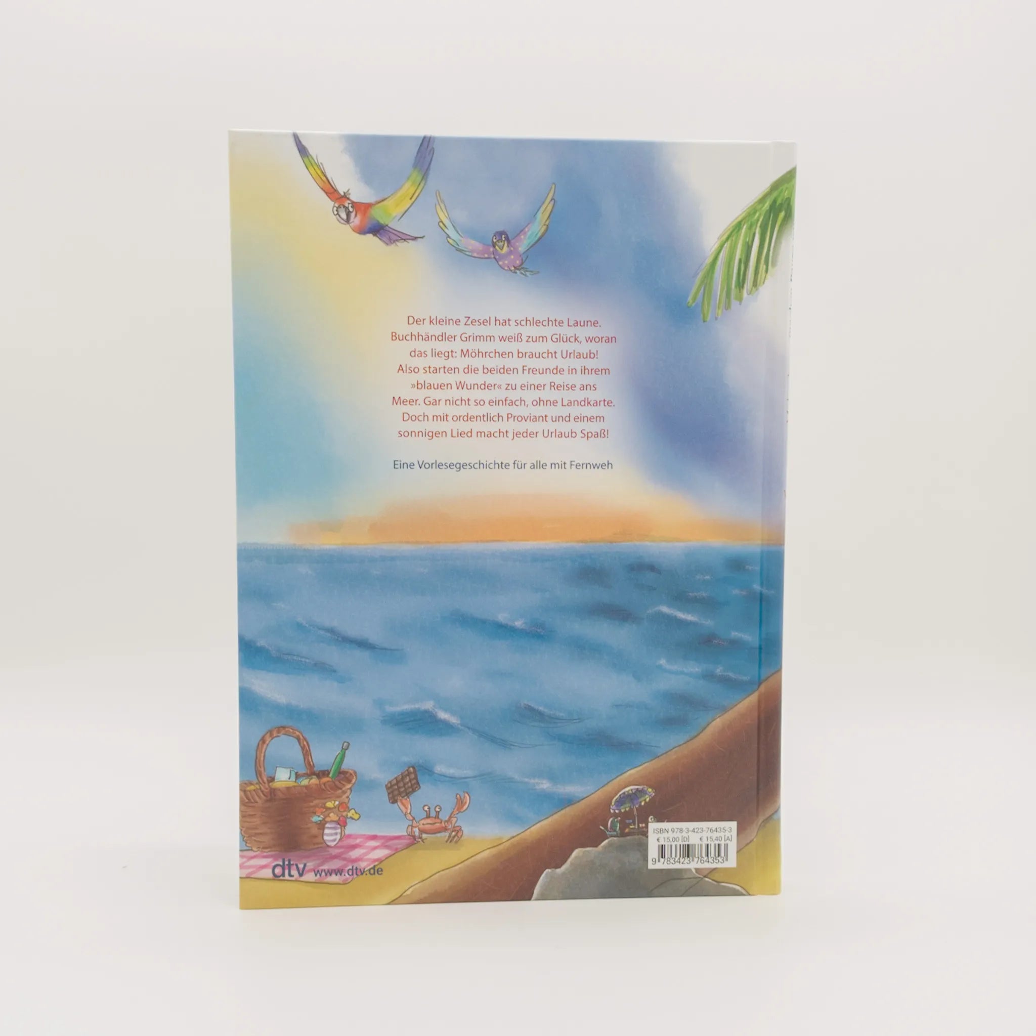 Detailansicht: Grimm und Möhrchen machen Pause von zu Hause (Hardcover)
