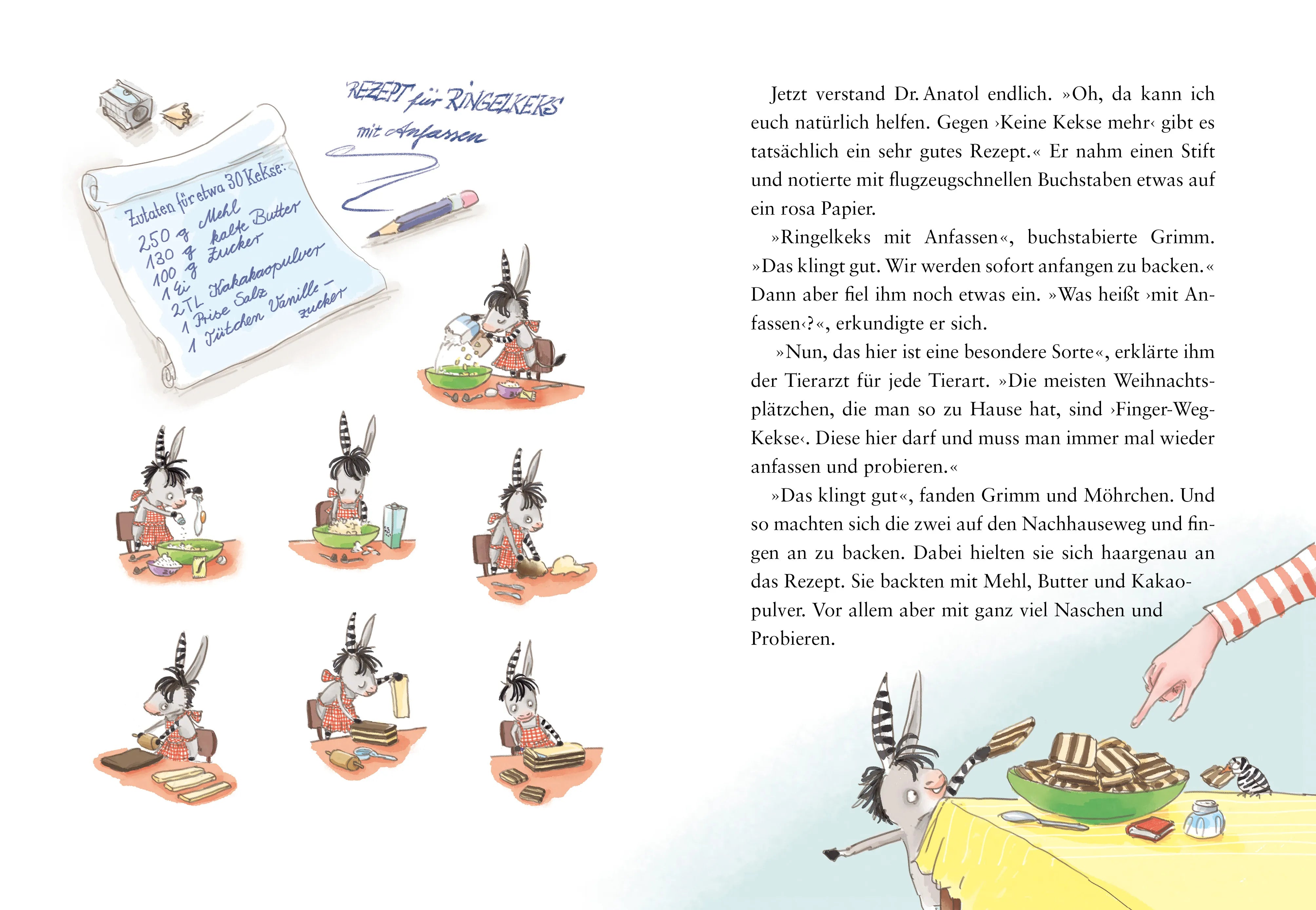 Stephanie Schneider - Grimm und Möhrchen und die Weihnachtswette – 24 Geschichten, Lieder und Ideen zum Advent