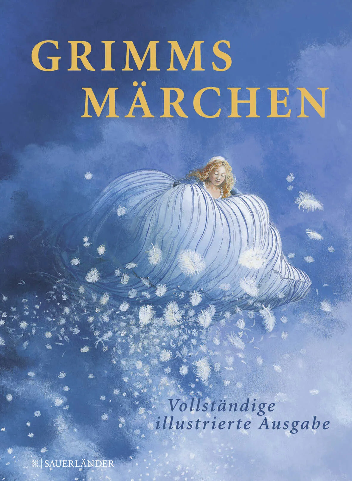 Buchcover von 'Grimms Märchen' - Gebundene Ausgabe von Brüder Grimm