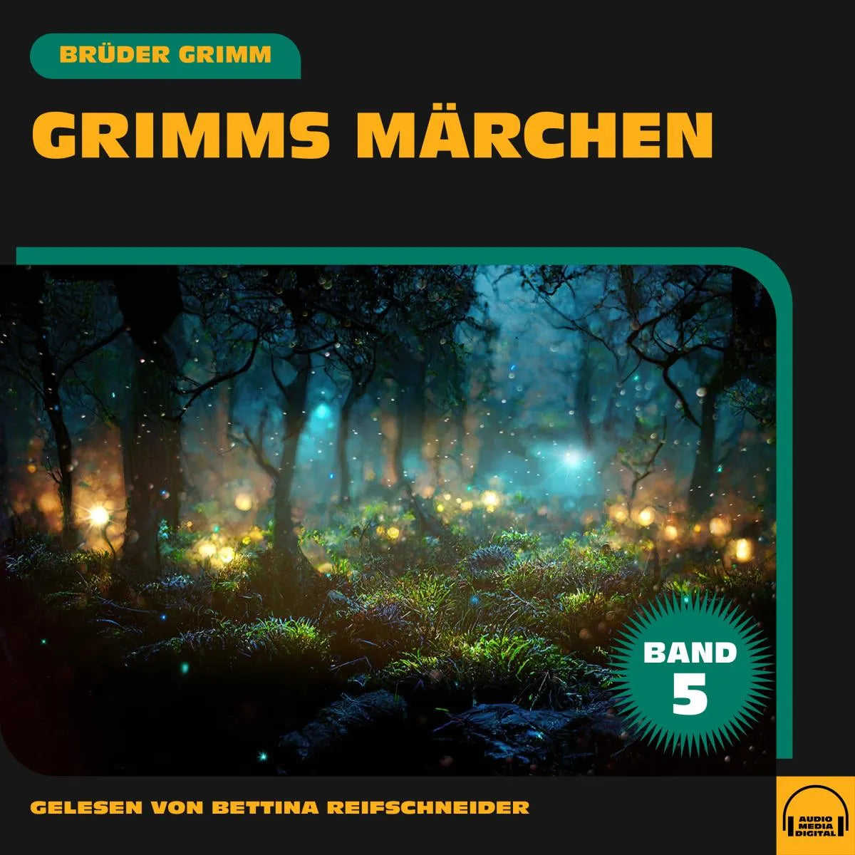 Cover: Grimms Märchen (Hörbuch Download) von Brüder Grimm