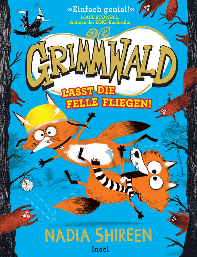 Buchcover von 'Grimmwald 2 – Lasst die Felle fliegen!' - Gebundene Ausgabe von Nadia Shireen