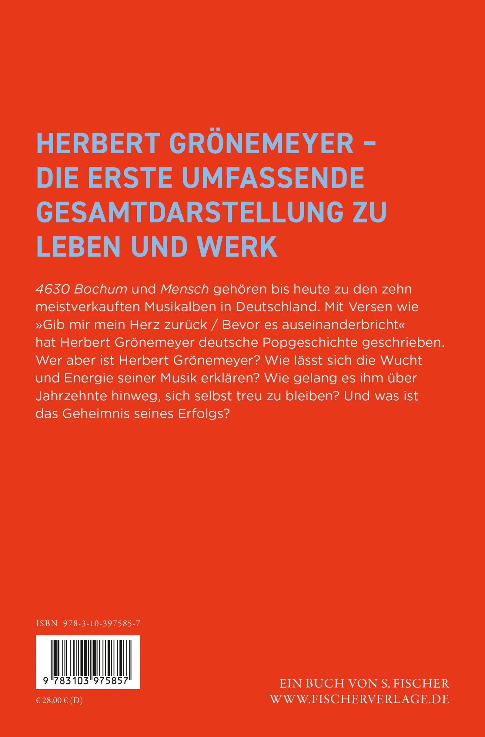 Rückseite: Grönemeyer (Hardcover)