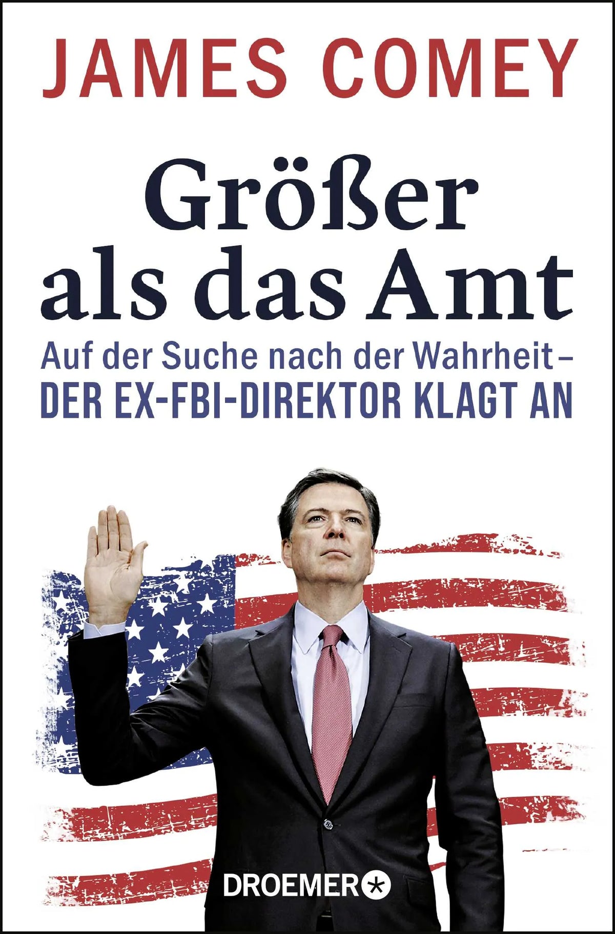 Buchcover von 'Größer als das Amt' - Taschenbuch von James Comey