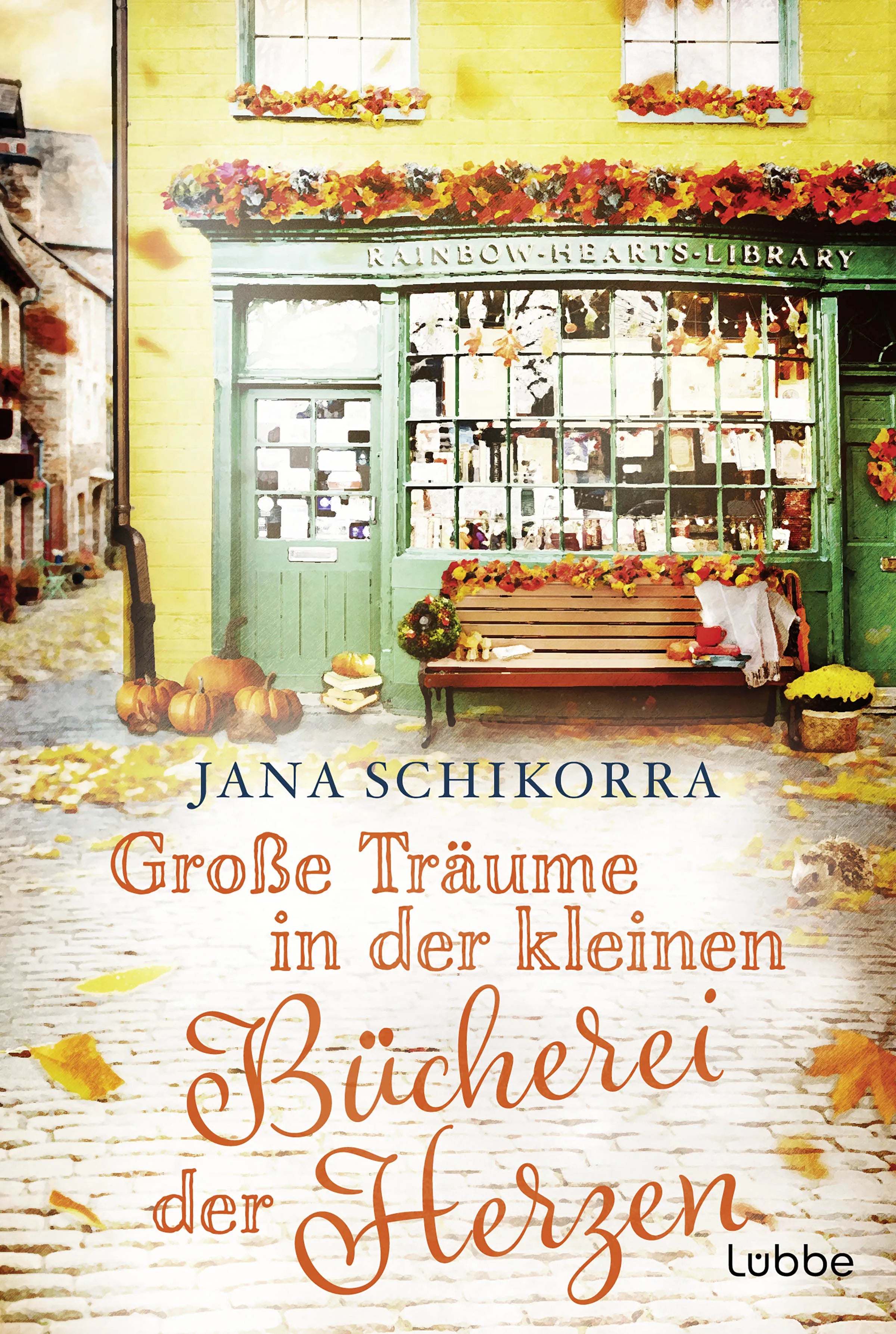 Buchcover von 'Große Träume in der kleinen Bücherei der Herzen' - Taschenbuch von Jana Schikorra