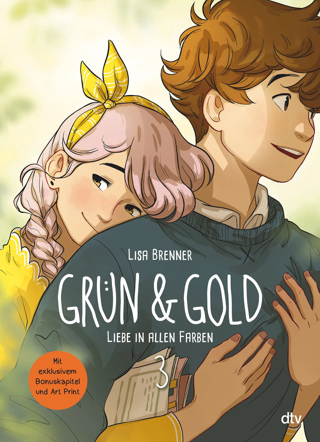 Buchcover von 'Grün & Gold – Liebe in allen Farben 3' - Gebundene Ausgabe von Lisa Brenner
