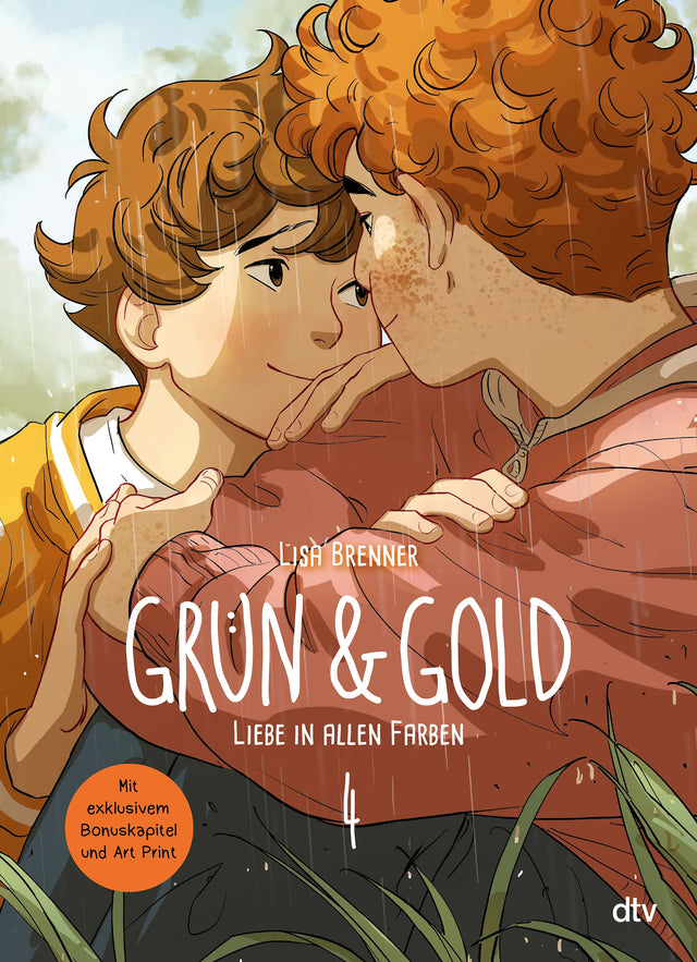 Buchcover von 'Grün & Gold – Liebe in allen Farben 4' - Gebundene Ausgabe von Lisa Brenner
