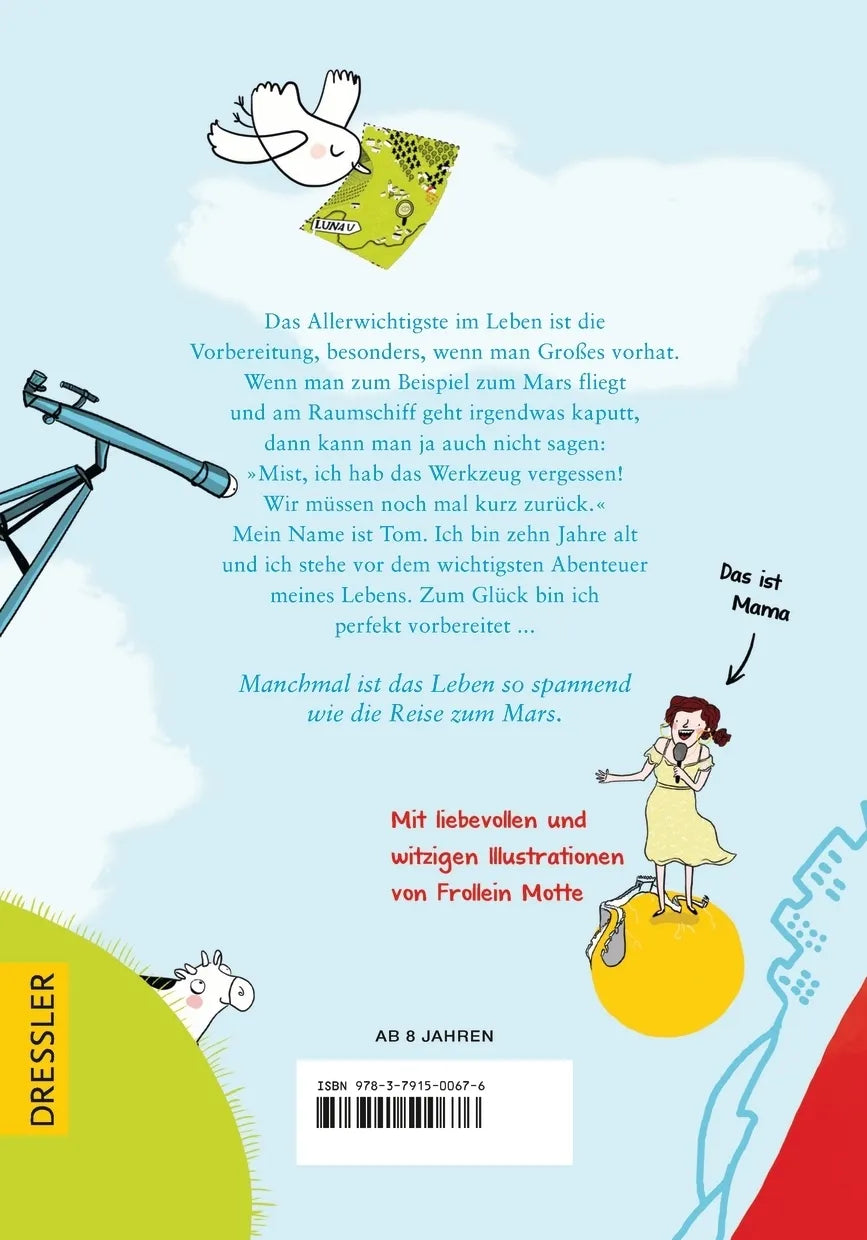 Rückseite: Grüße vom Mars (Hardcover)