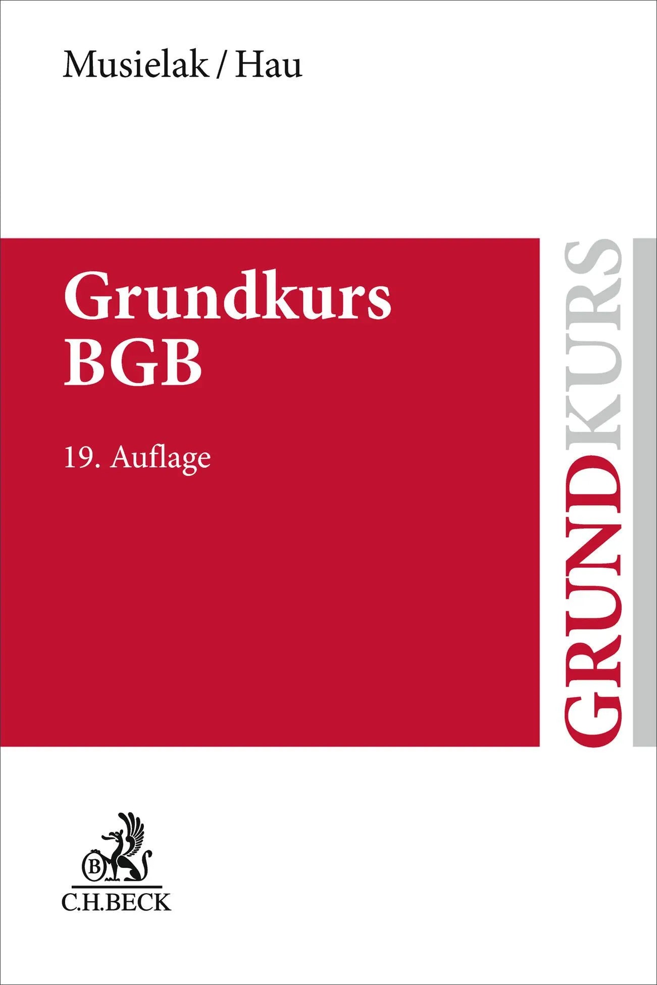 Cover: Grundkurs BGB (Taschenbuch) von Hans-Joachim Musielak