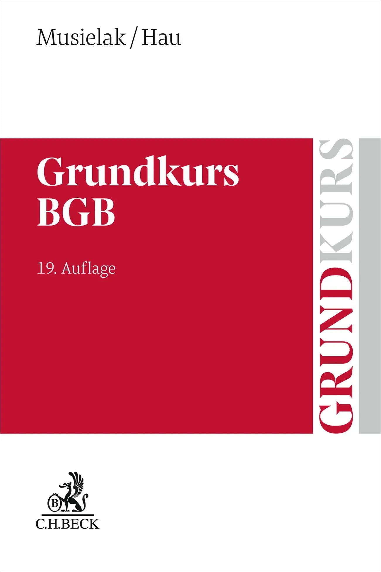 Cover: Grundkurs BGB (Taschenbuch) von Hans-Joachim Musielak