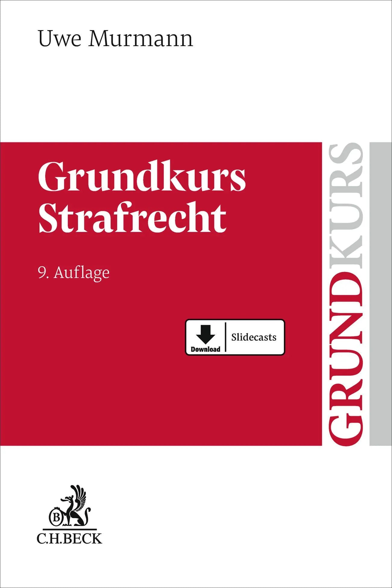 Cover: Grundkurs Strafrecht (Taschenbuch) von Uwe Murmann