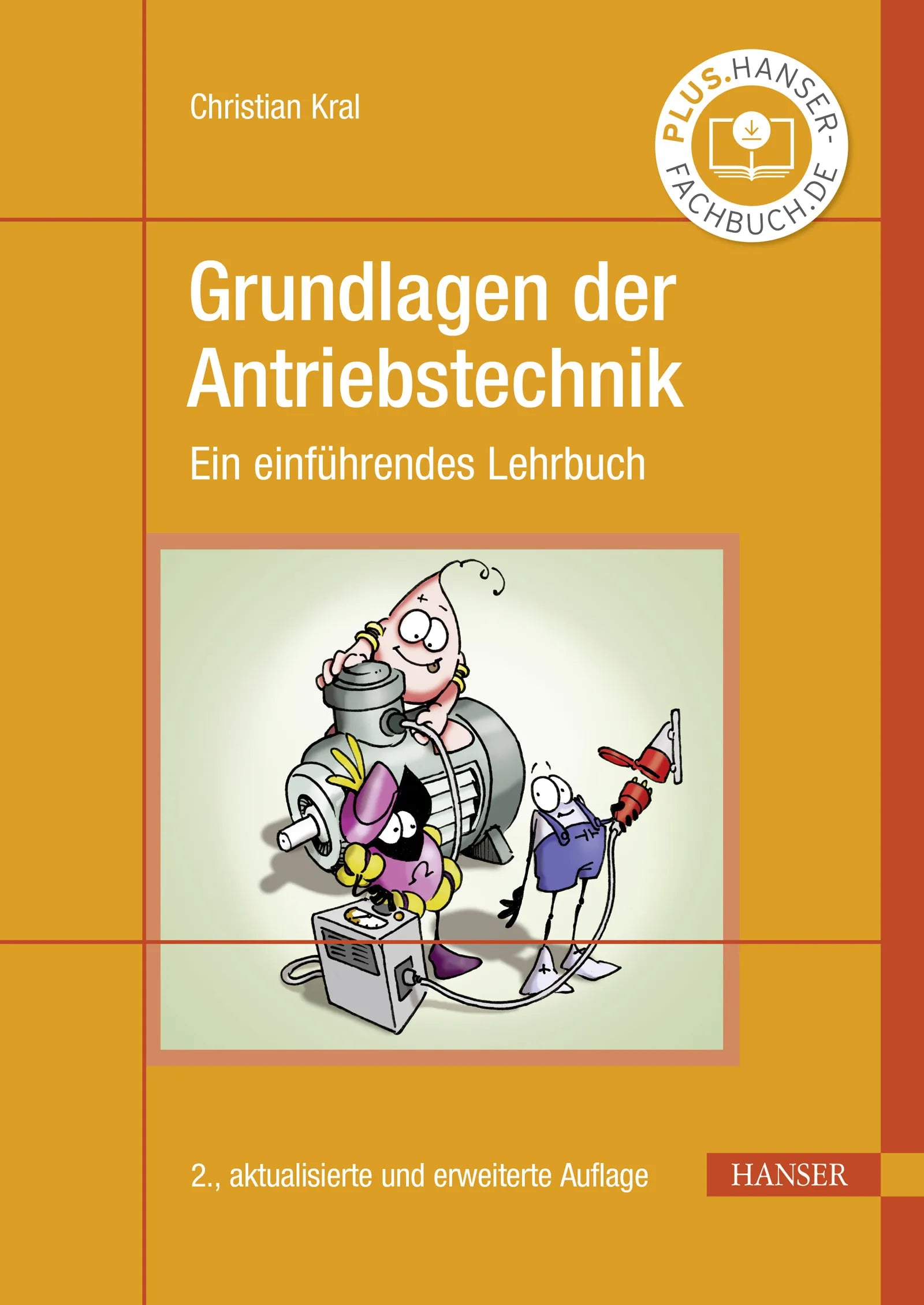Cover: Grundlagen der Antriebstechnik (E-Book) von Christian Kral