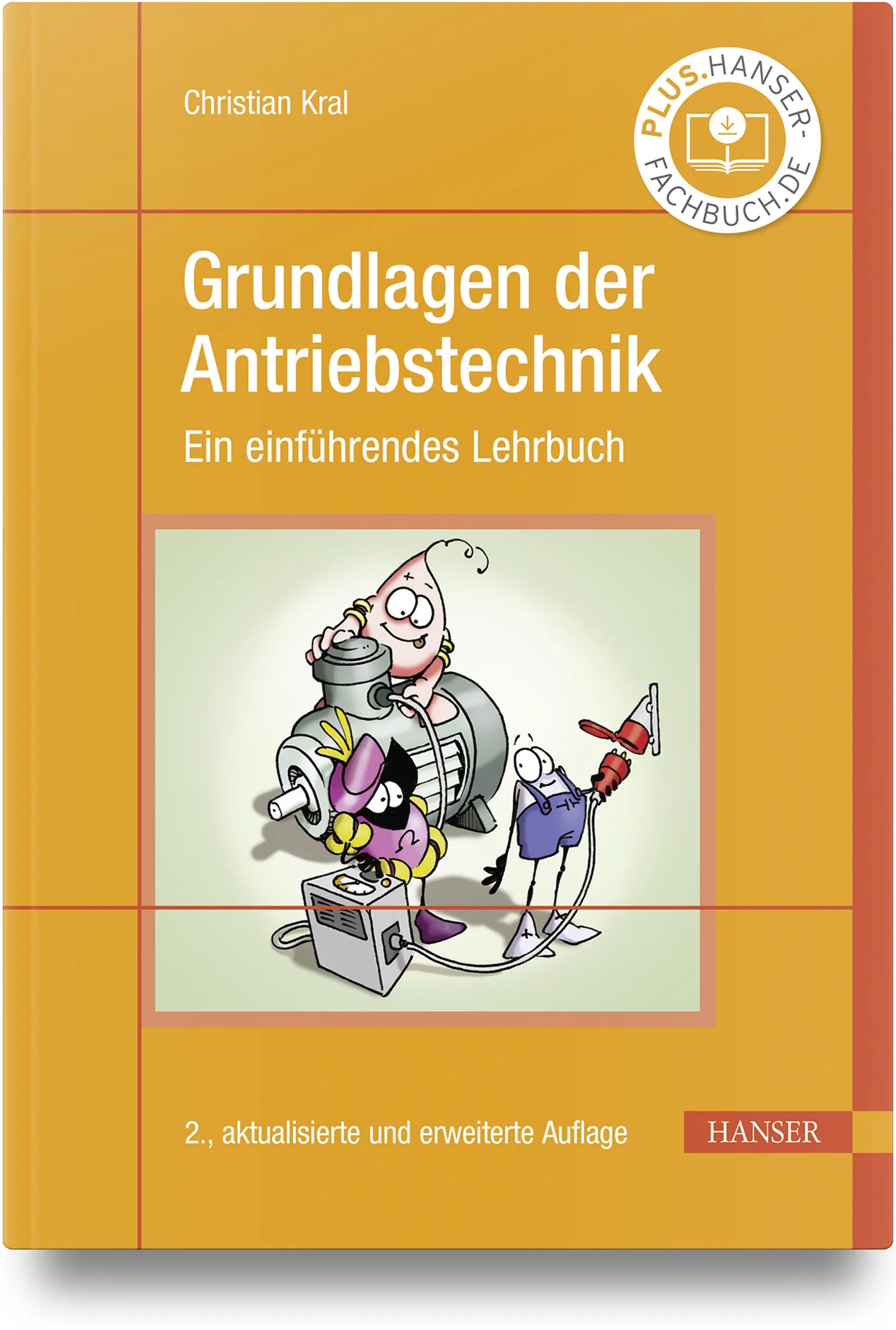 Buchcover von 'Grundlagen der Antriebstechnik' - Gebundene Ausgabe von Christian Kral