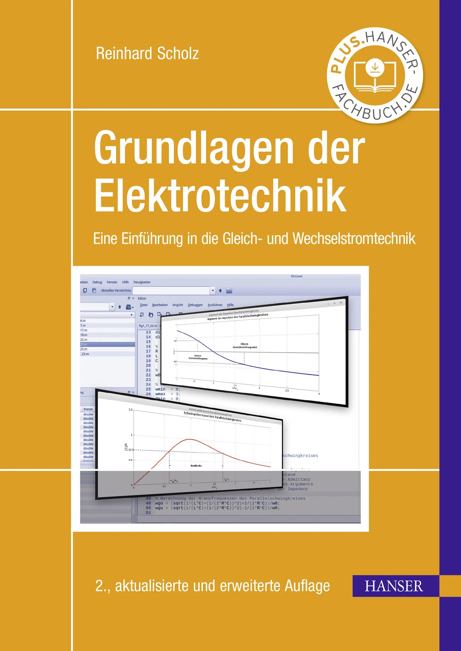 Cover: Grundlagen der Elektrotechnik (E-Book) von Reinhard Scholz