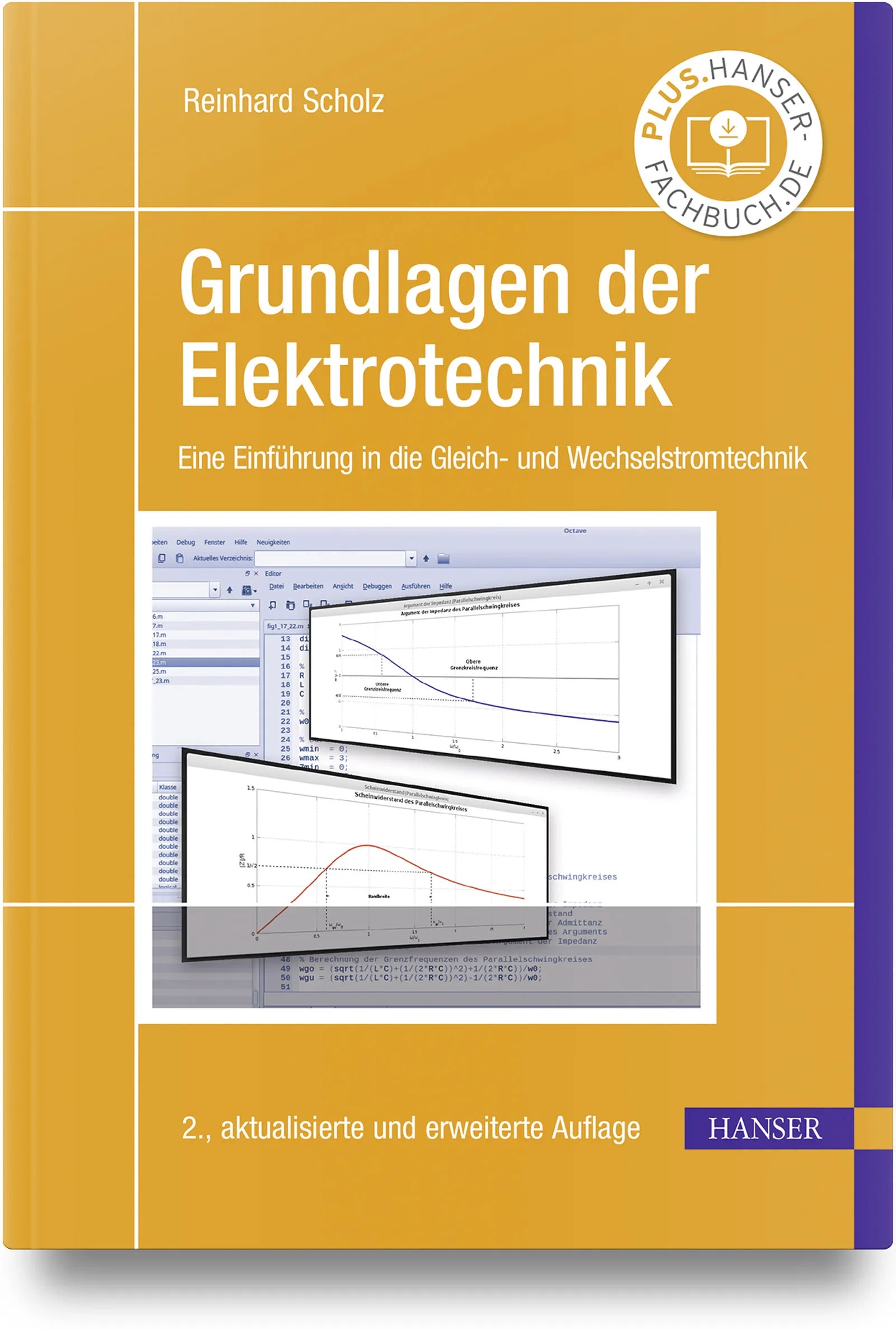 Buchcover von 'Grundlagen der Elektrotechnik' - Gebundene Ausgabe von Reinhard Scholz