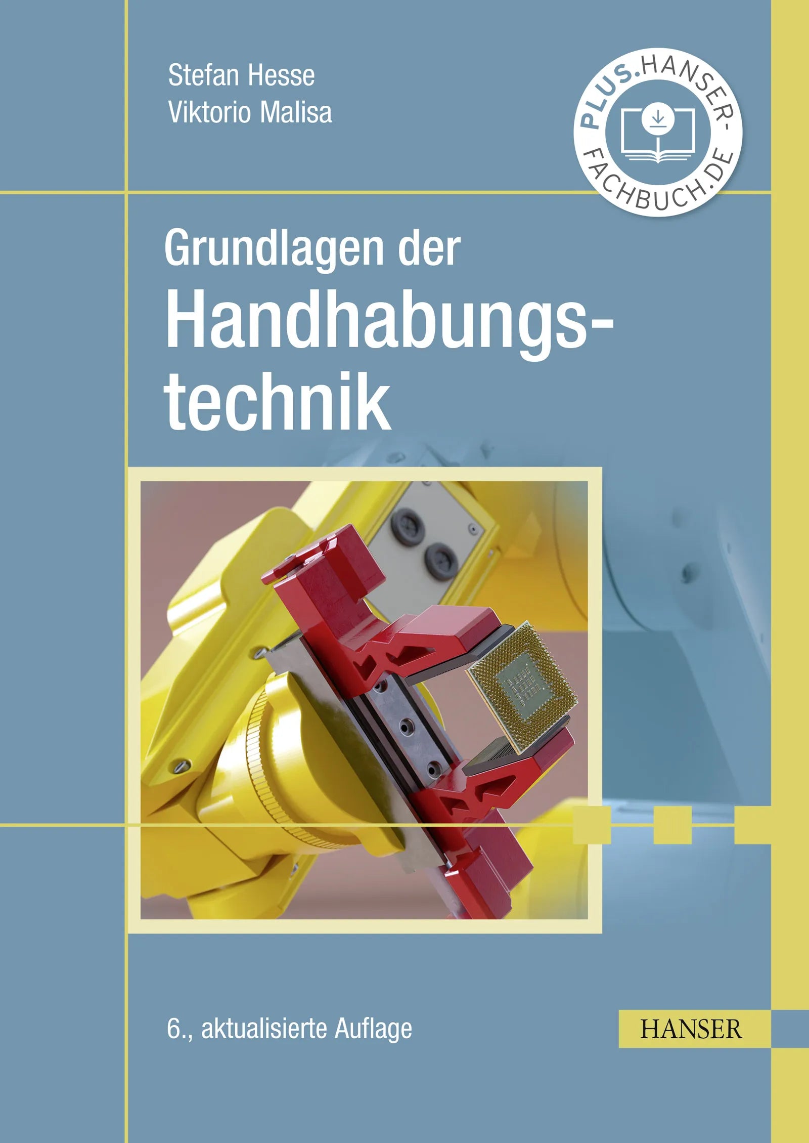 Cover: Grundlagen der Handhabungstechnik (E-Book) von Stefan Hesse