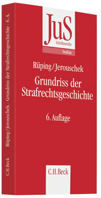 Buchcover von 'Grundriss der Strafrechtsgeschichte' - Taschenbuch von Hinrich Rüping