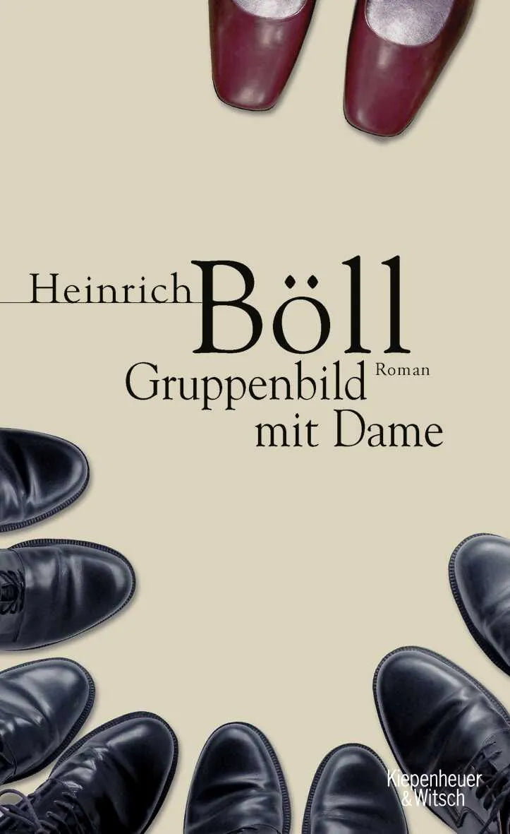 Buchcover von 'Gruppenbild mit Dame' - Gebundene Ausgabe von Heinrich Böll