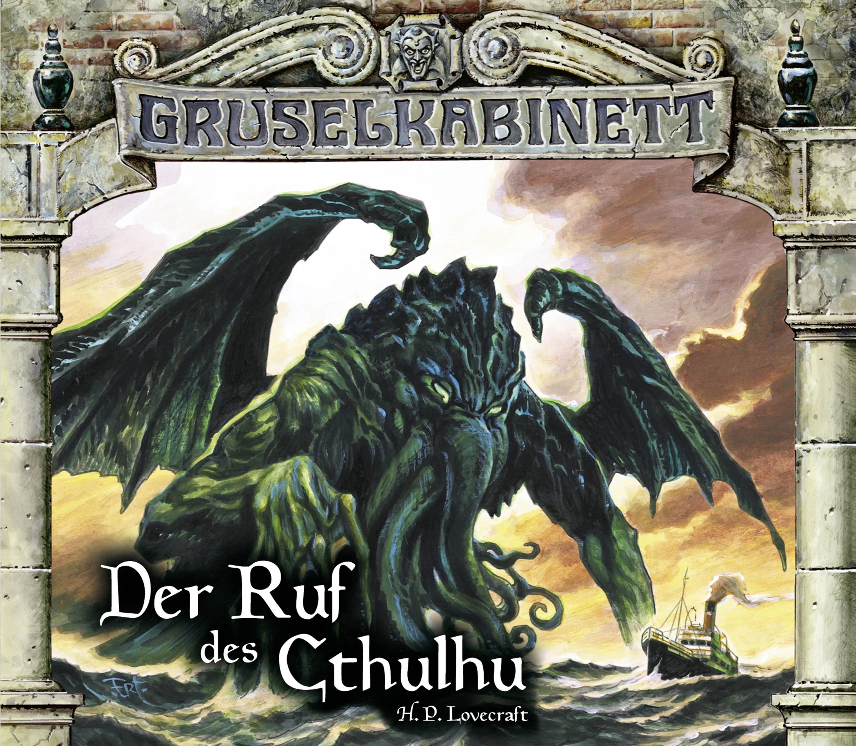 Buchcover von 'Gruselkabinett - Folge 114 und 115' - Hörbuch (CD) von H.P. Lovecraft