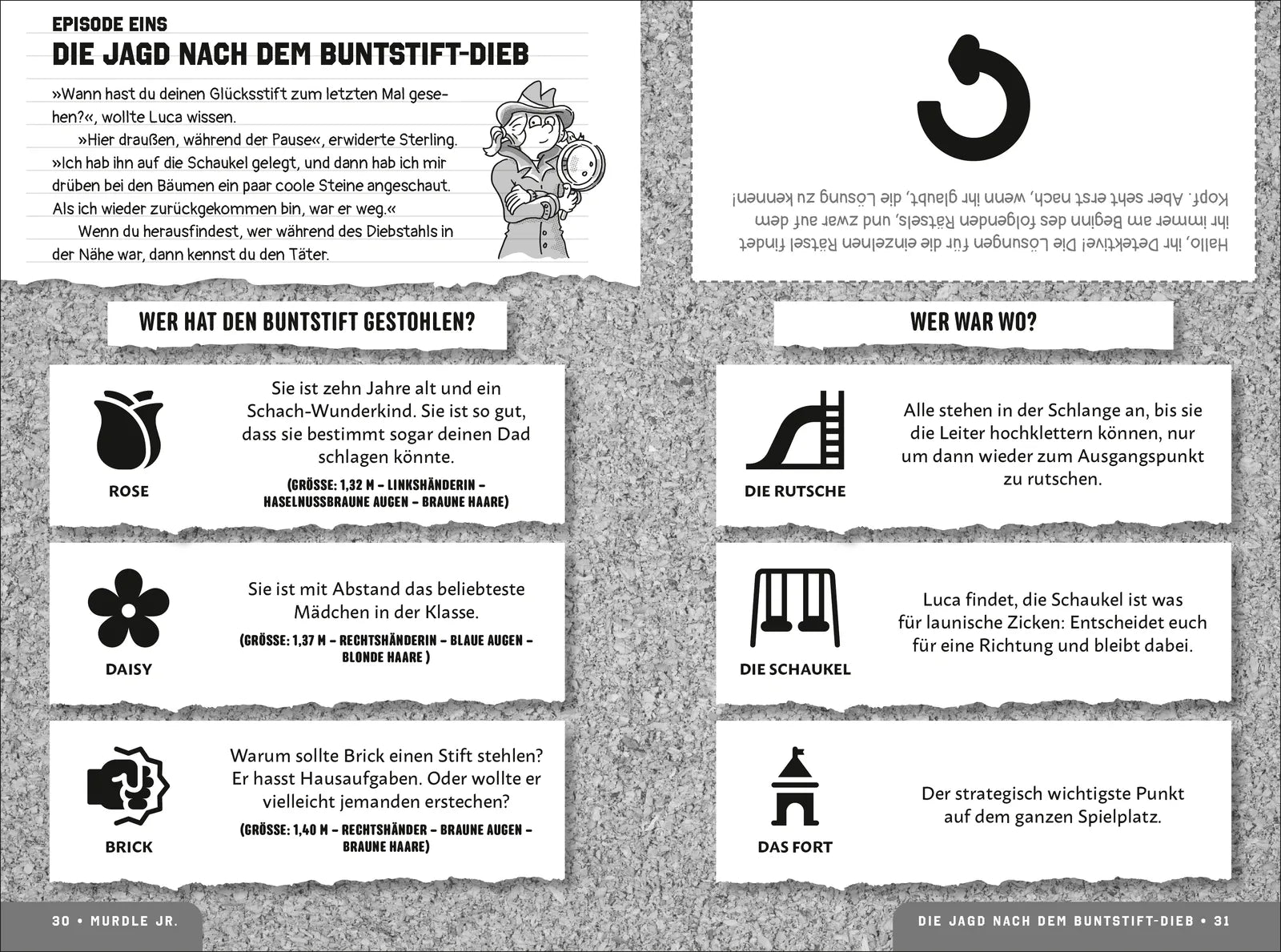 Produktansicht: Murdle junior 1 (Gebundene Ausgabe)