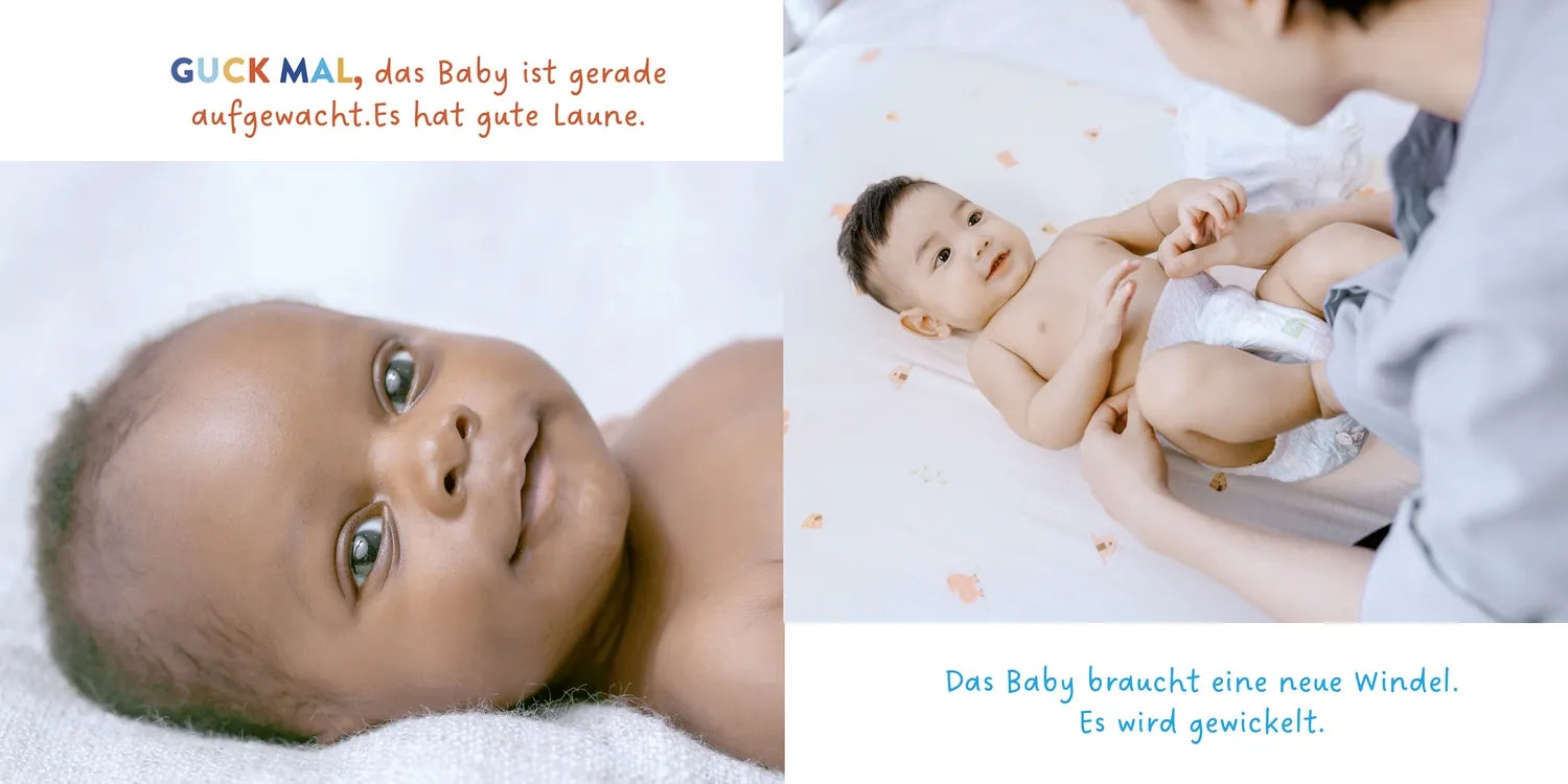 Detailansicht: Guck mal! Was Babys so für Sachen machen (Hardcover)