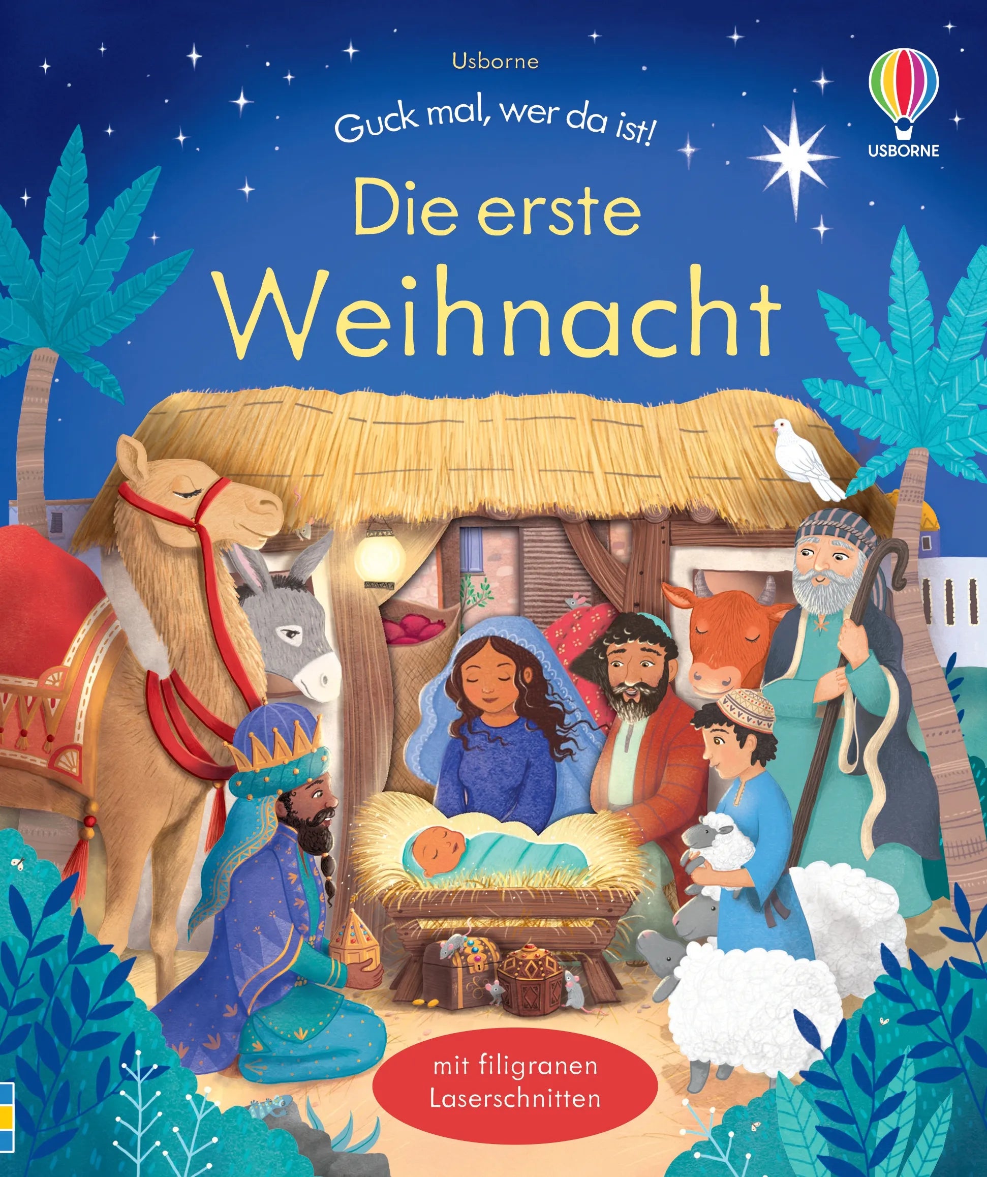 Cover: Guck mal, wer da ist! Die erste Weihnacht (Hardcover) von Anna Milbourne