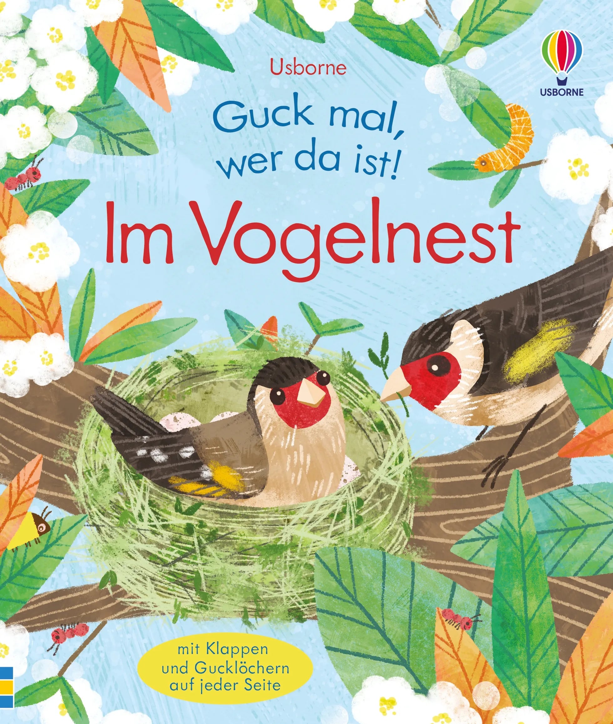 Buchcover von 'Guck mal, wer da ist! Im Vogelnest' - Gebundene Ausgabe von Anna Milbourne
