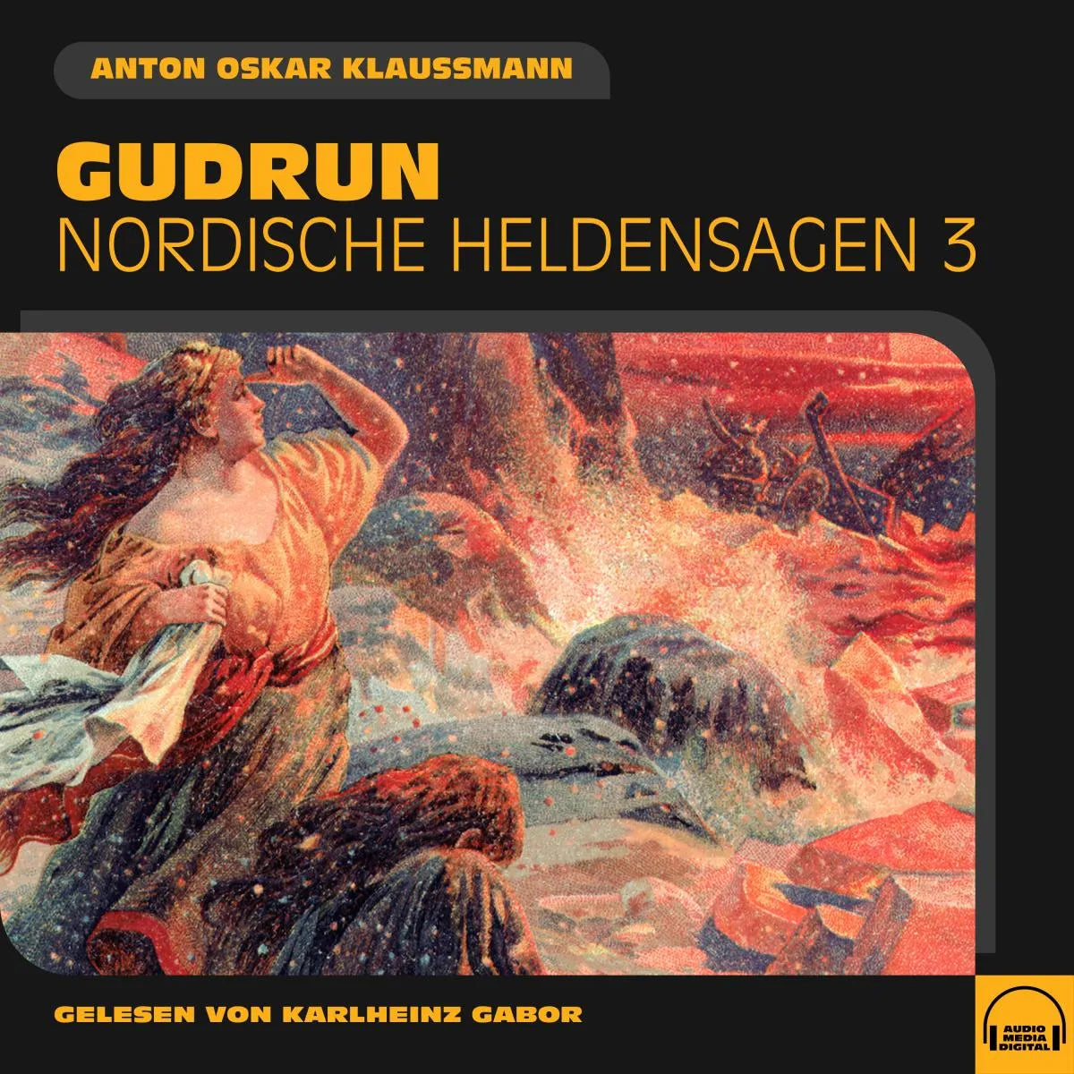 Cover: Gudrun (Hörbuch Download) von Anton Oskar Klaussmann