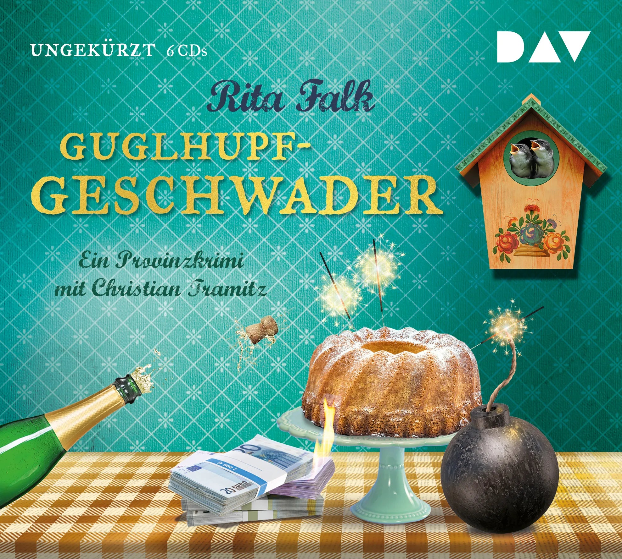 Buchcover von 'Guglhupfgeschwader' - Hörbuch (CD) von Rita Falk