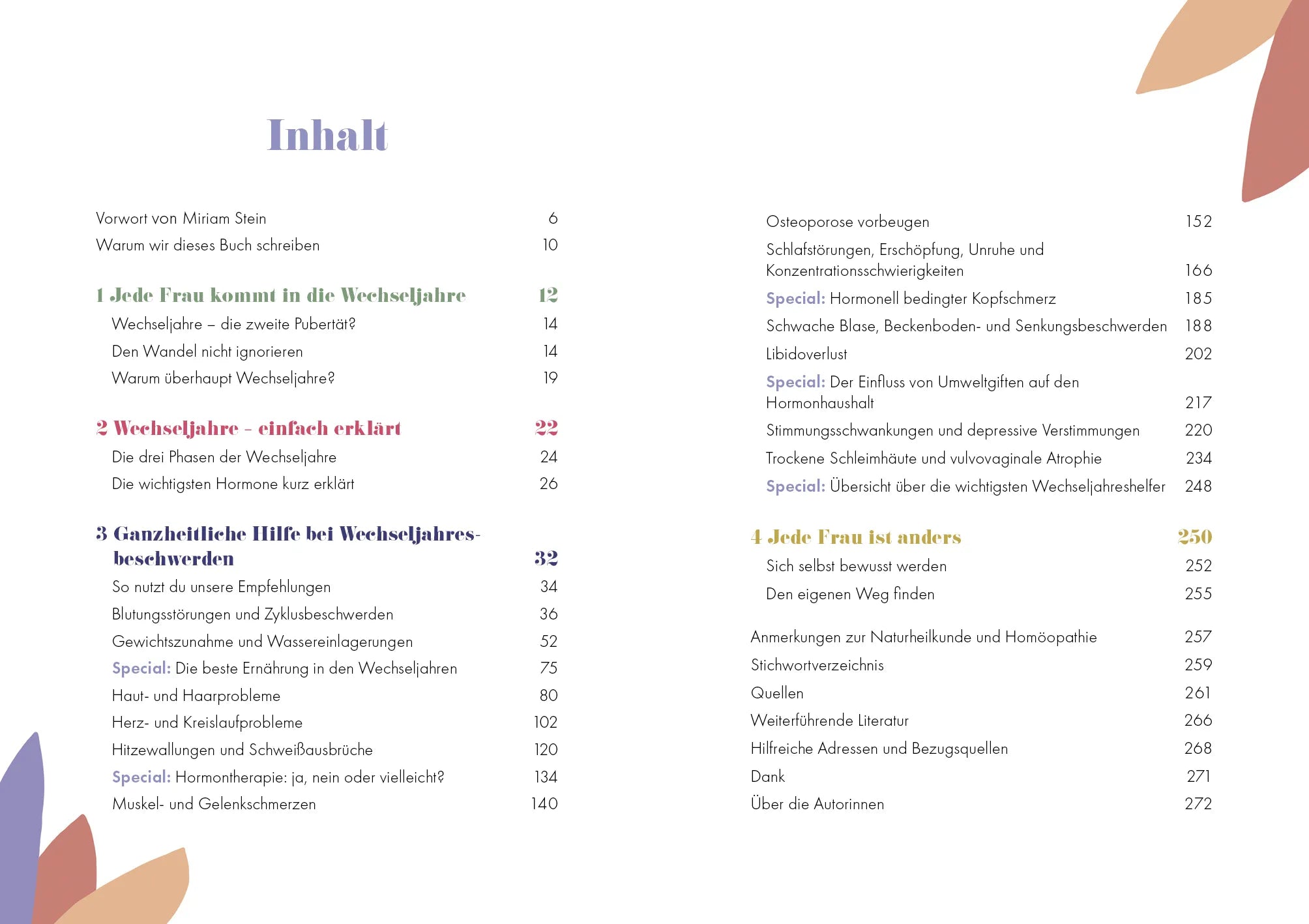 Innenansicht von 'Guide durch die Wechseljahre' - Taschenbuch