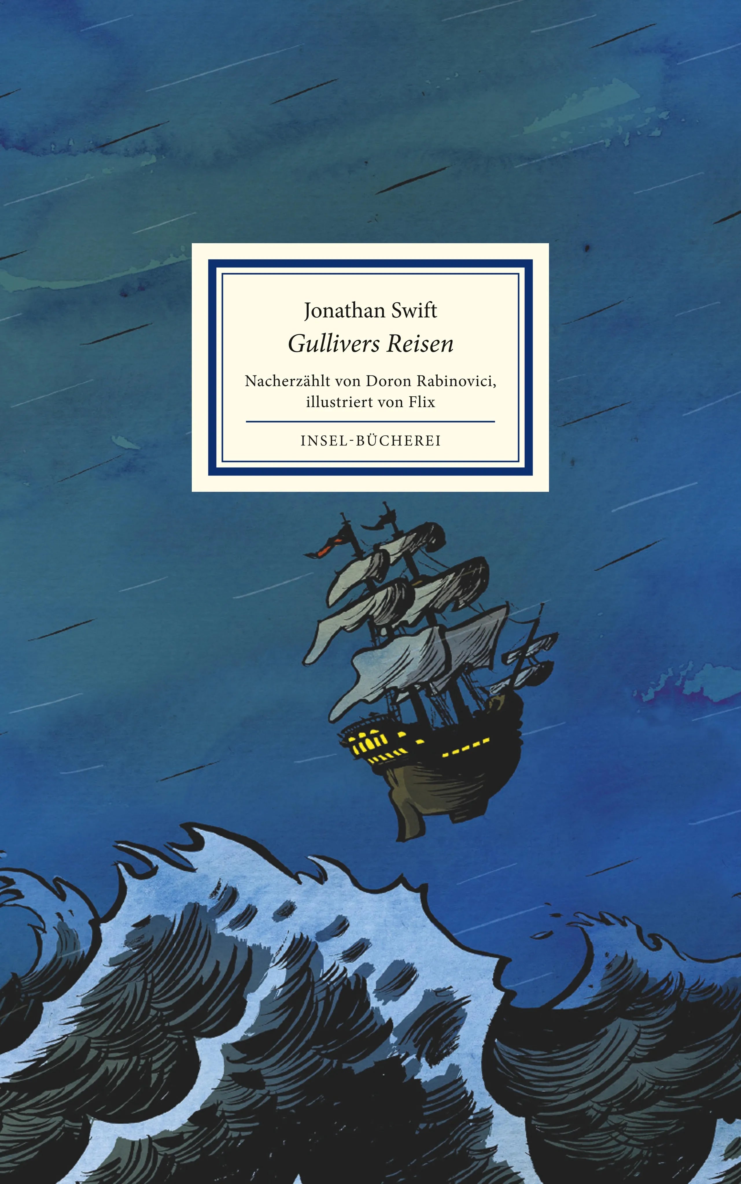 Buchcover von 'Gullivers Reisen' - Gebundene Ausgabe von Jonathan Swift