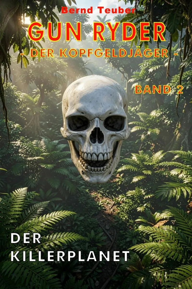 Cover: Gun Ryder - Der Kopfgeldjäger - Band 2: Der Killerplanet (E-Book) von Bernd Teuber