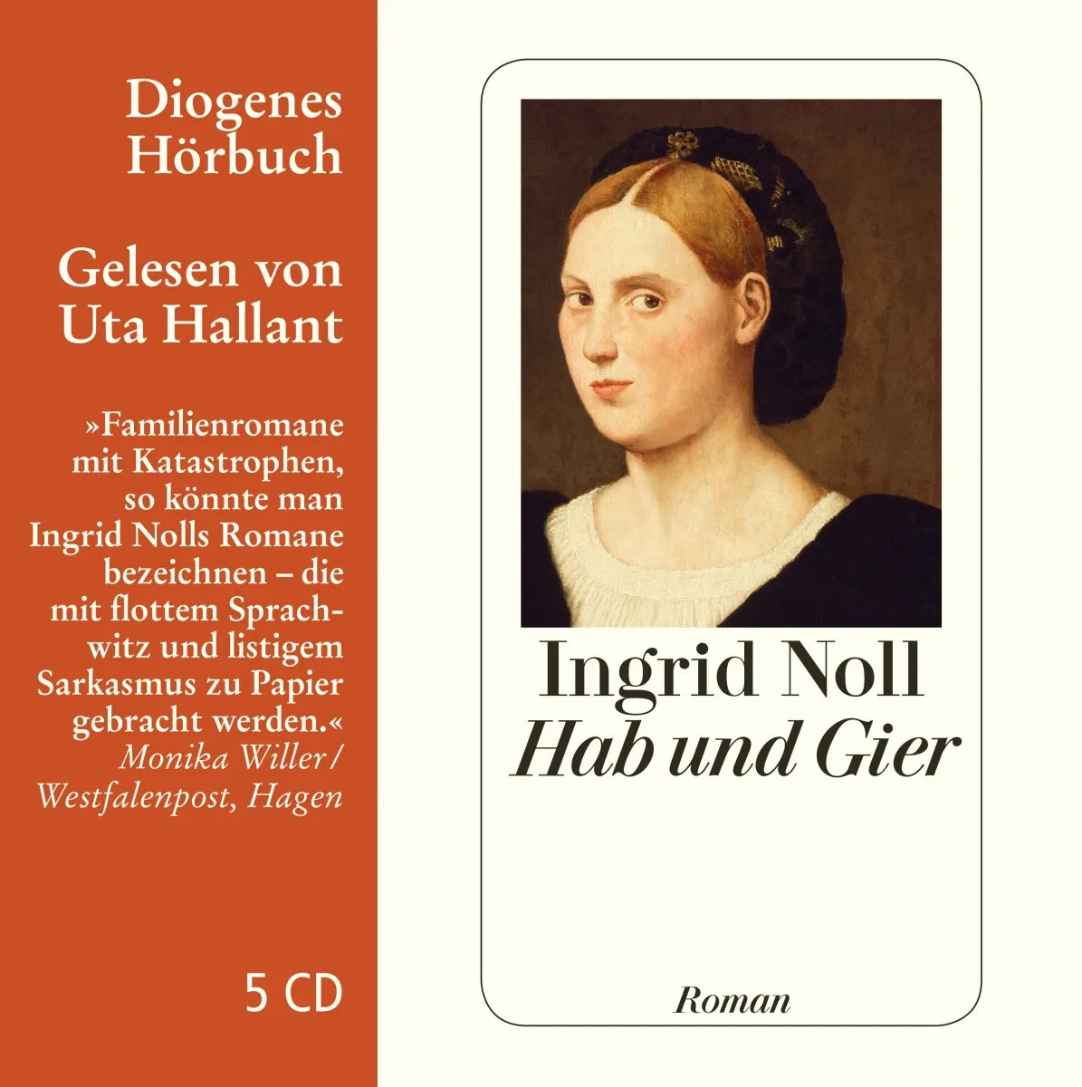 Buchcover von 'Hab und Gier' - Hörbuch (CD) von Ingrid Noll
