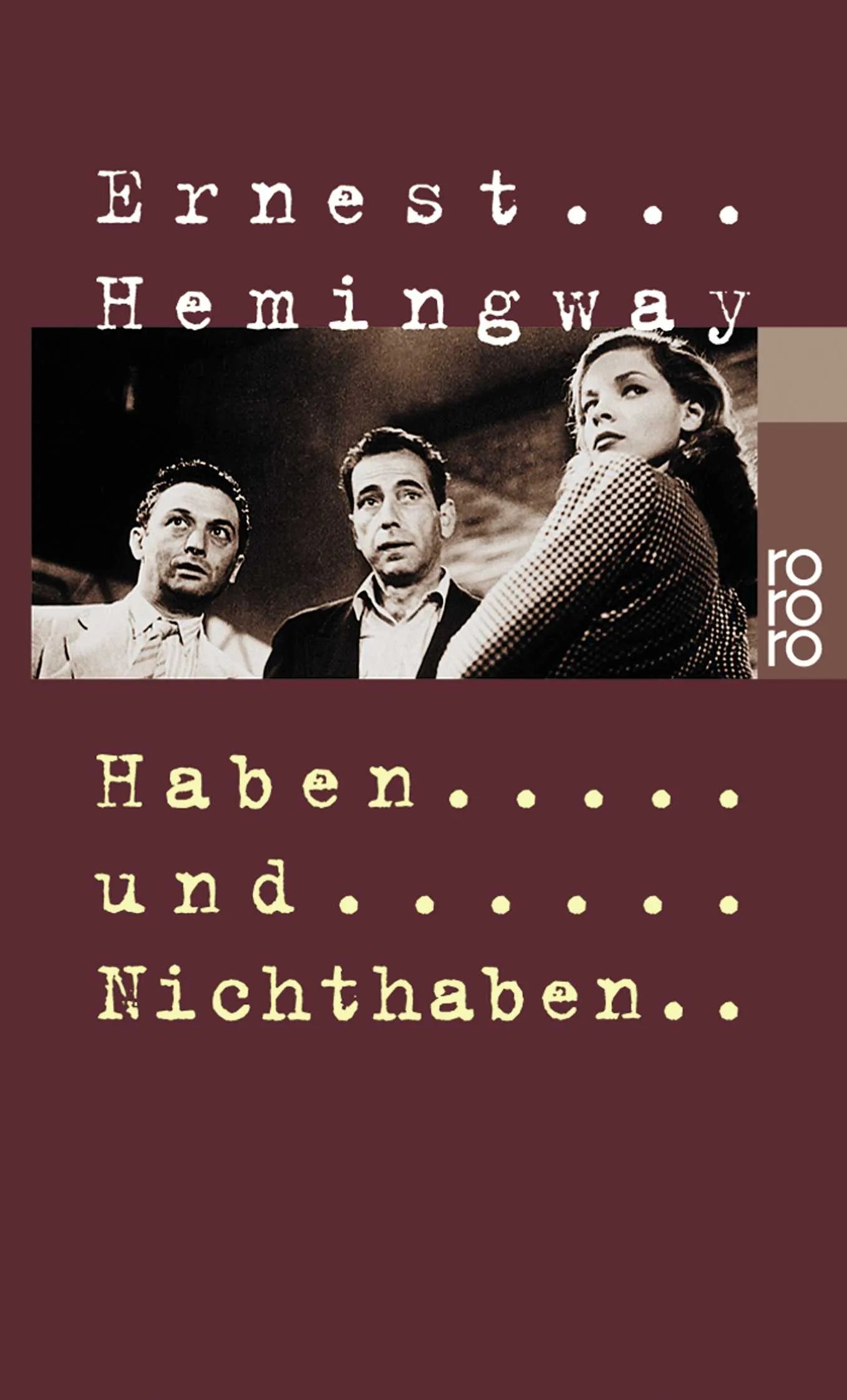 Buchcover von 'Haben und Nichthaben' - Taschenbuch von Ernest Hemingway