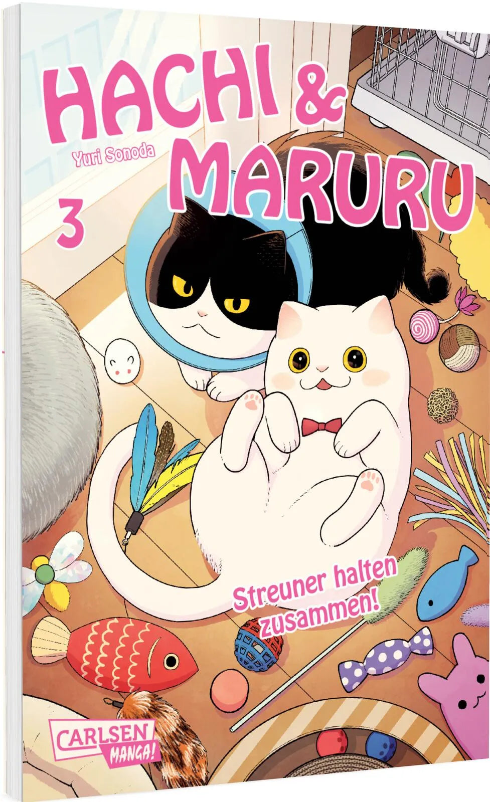 Cover: Hachi & Maruru – Streuner halten zusammen! 3 (Taschenbuch) von Yuri Sonoda
