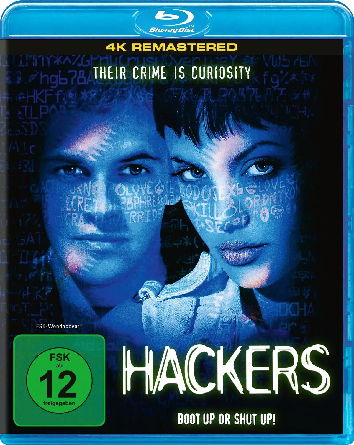 Blu-ray-Cover: Hackers - Im Netz des FBI. Regie: Iain Softley
