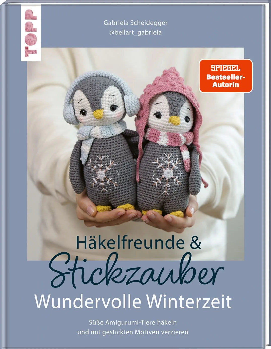 Cover: Häkelfreunde & Stickzauber – Wundervolle Winterzeit (Hardcover) von Gabriela Scheidegger