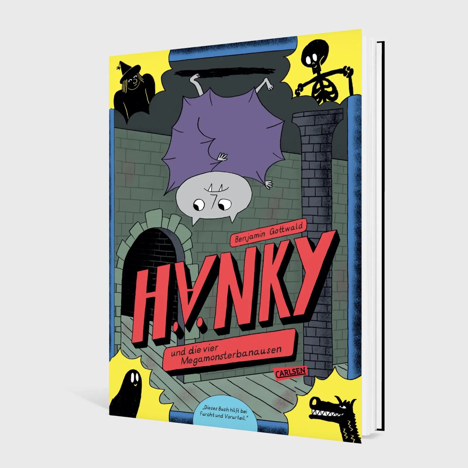 Detailansicht: Hänky und die vier Megamonsterbanausen (Hardcover)