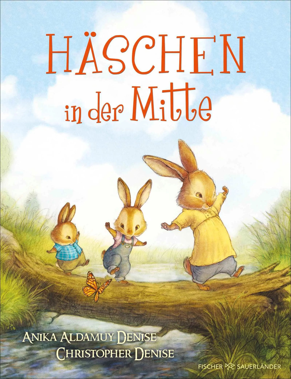 Cover: Häschen in der Mitte (Hardcover) von Christopher Denise